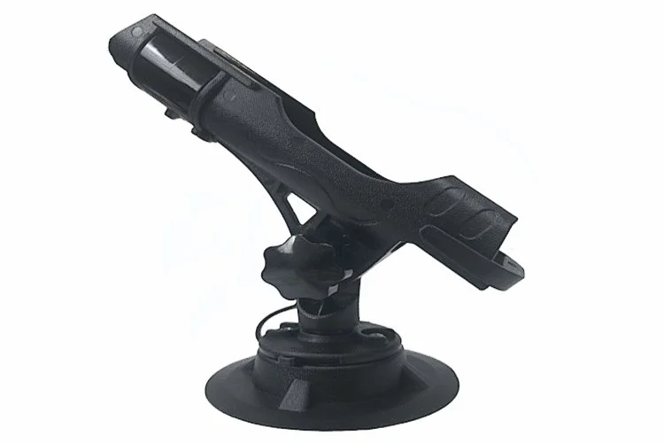 fishing boat rod holders uk RH5710 Holder black made of injection molded polypropylene 19-25mm Fishing Rod Holder Stainless