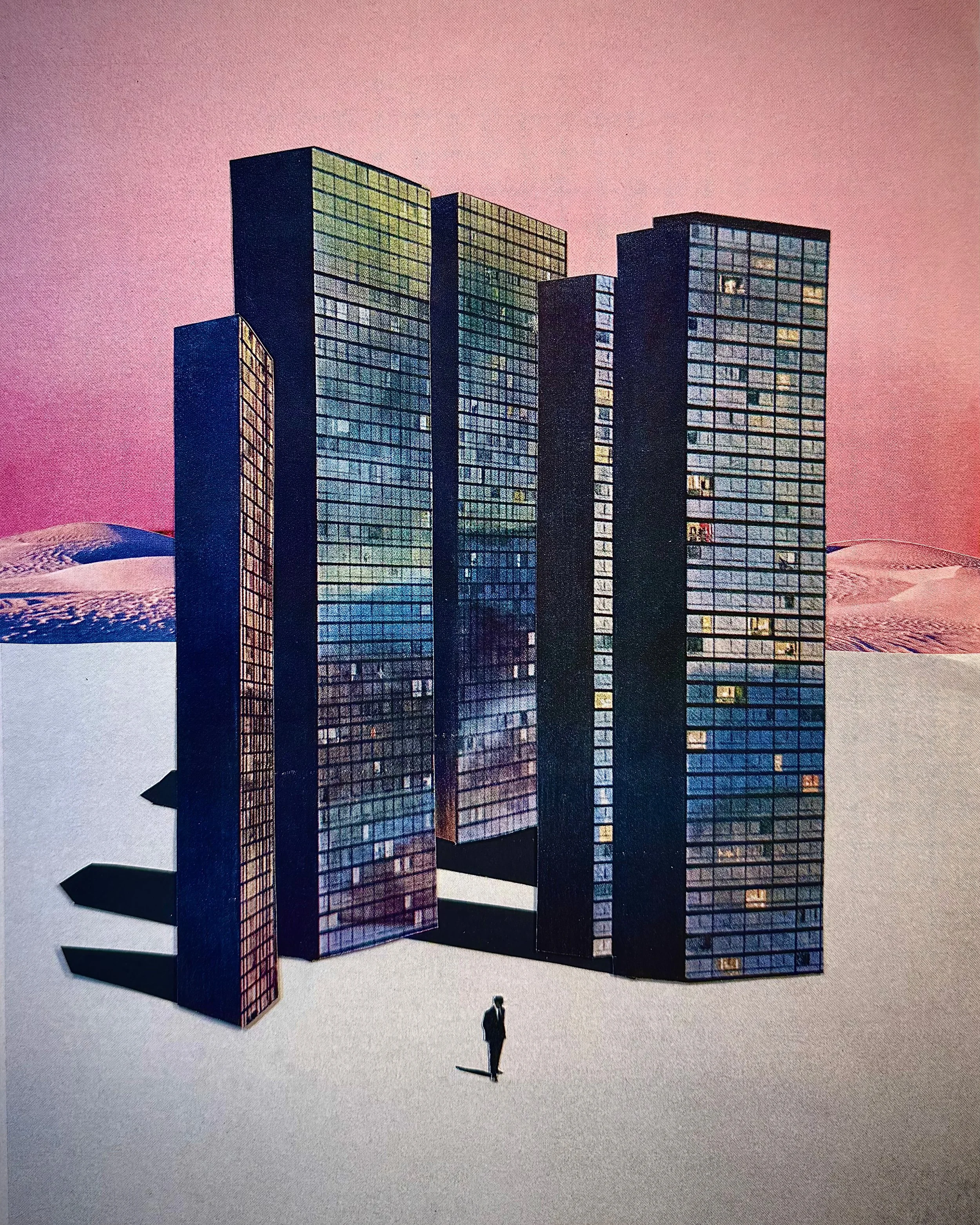 This Big City Feels so Small - Signed Print