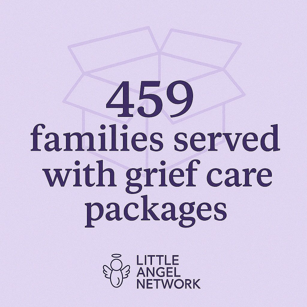459 Families Served with Grief Care Packages

In just a short time, 459 grieving families across the country have received our grief care packages&mdash;each one filled with love and hope after unthinkable loss.

Follow for more impact stories and ho
