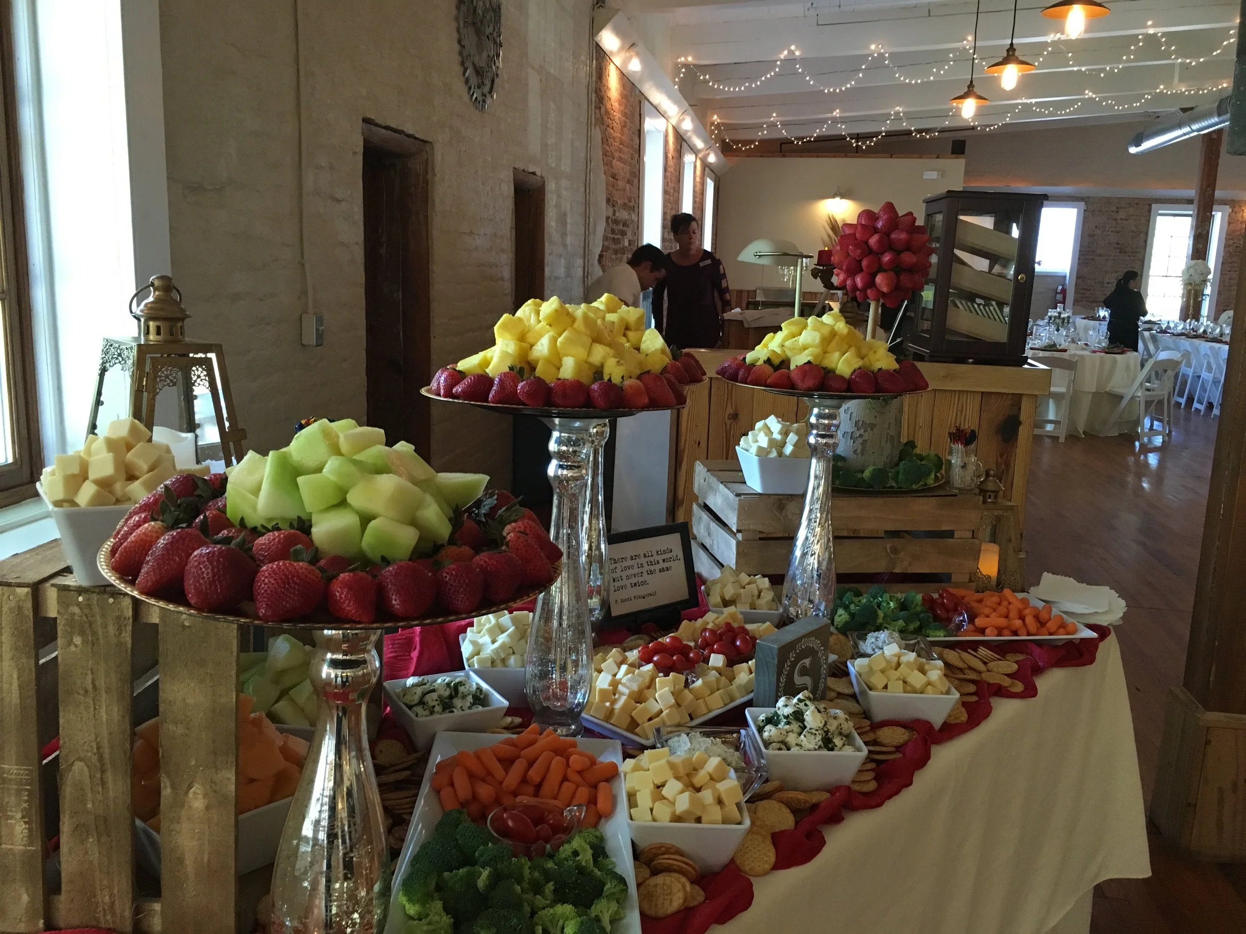 Fruit & Cheese Display
