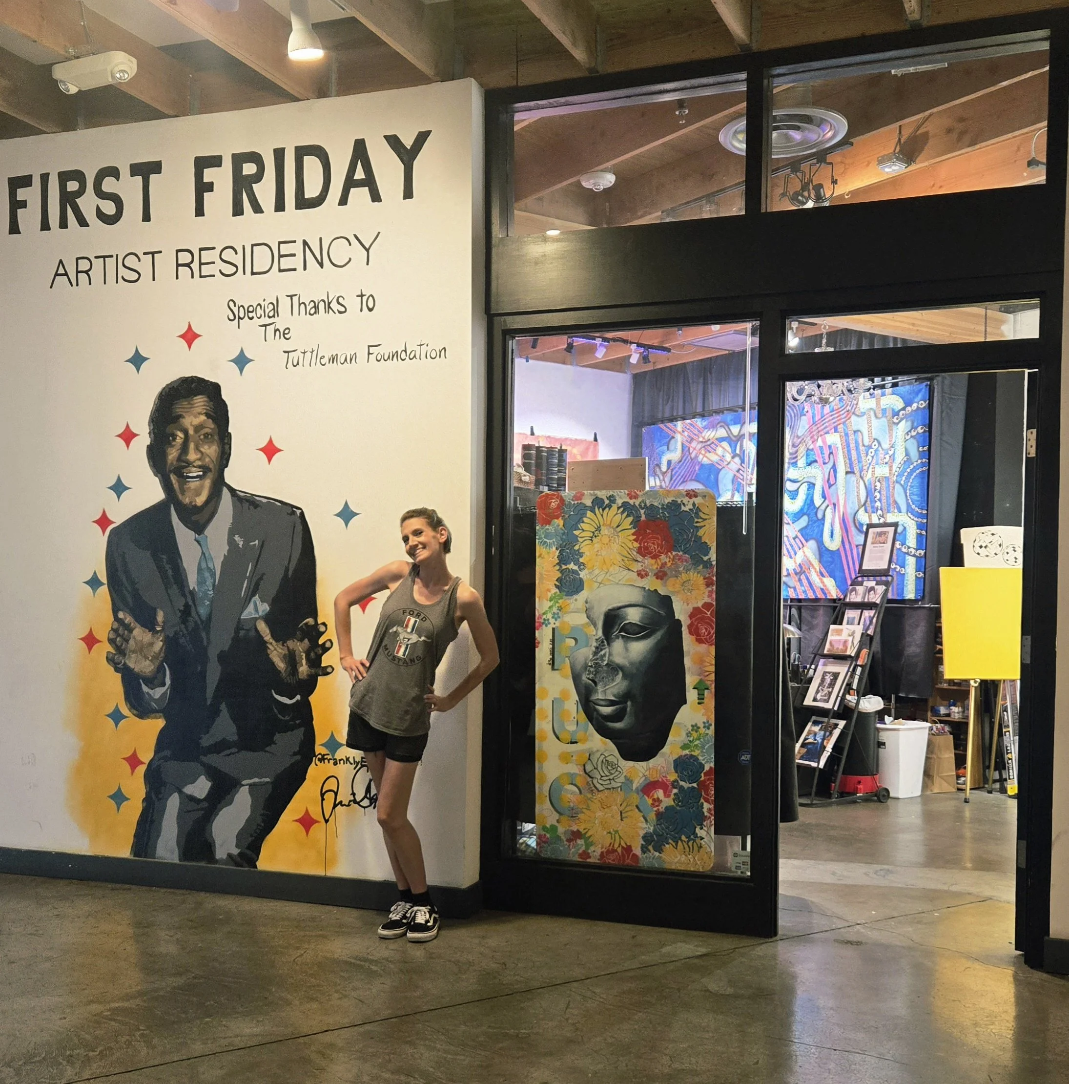 April -May Artist in Residence at First Friday Residency Program with Park West Gallery