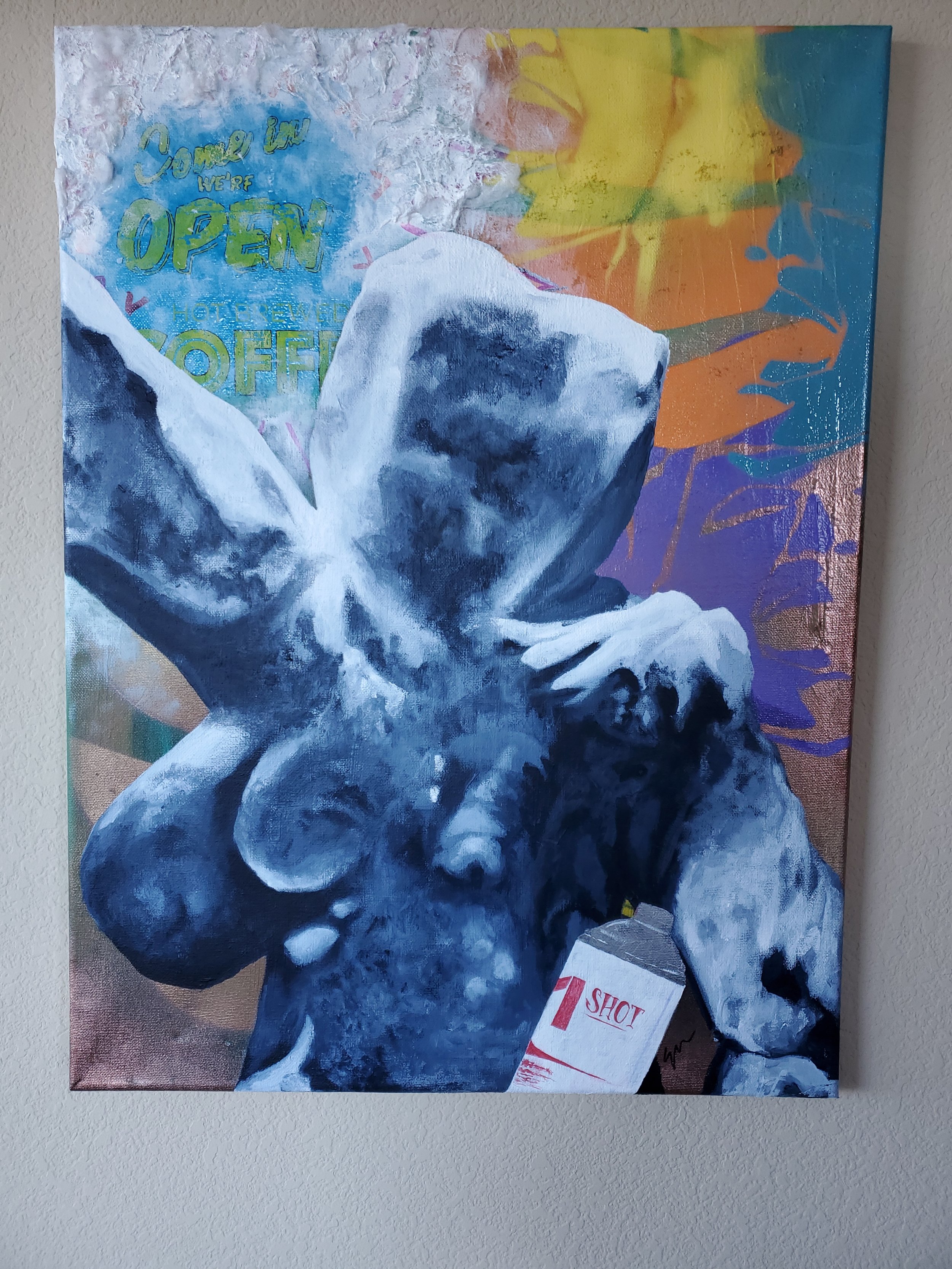 "Venus of Galgenberg" - Original Acrylic - Size - 2022