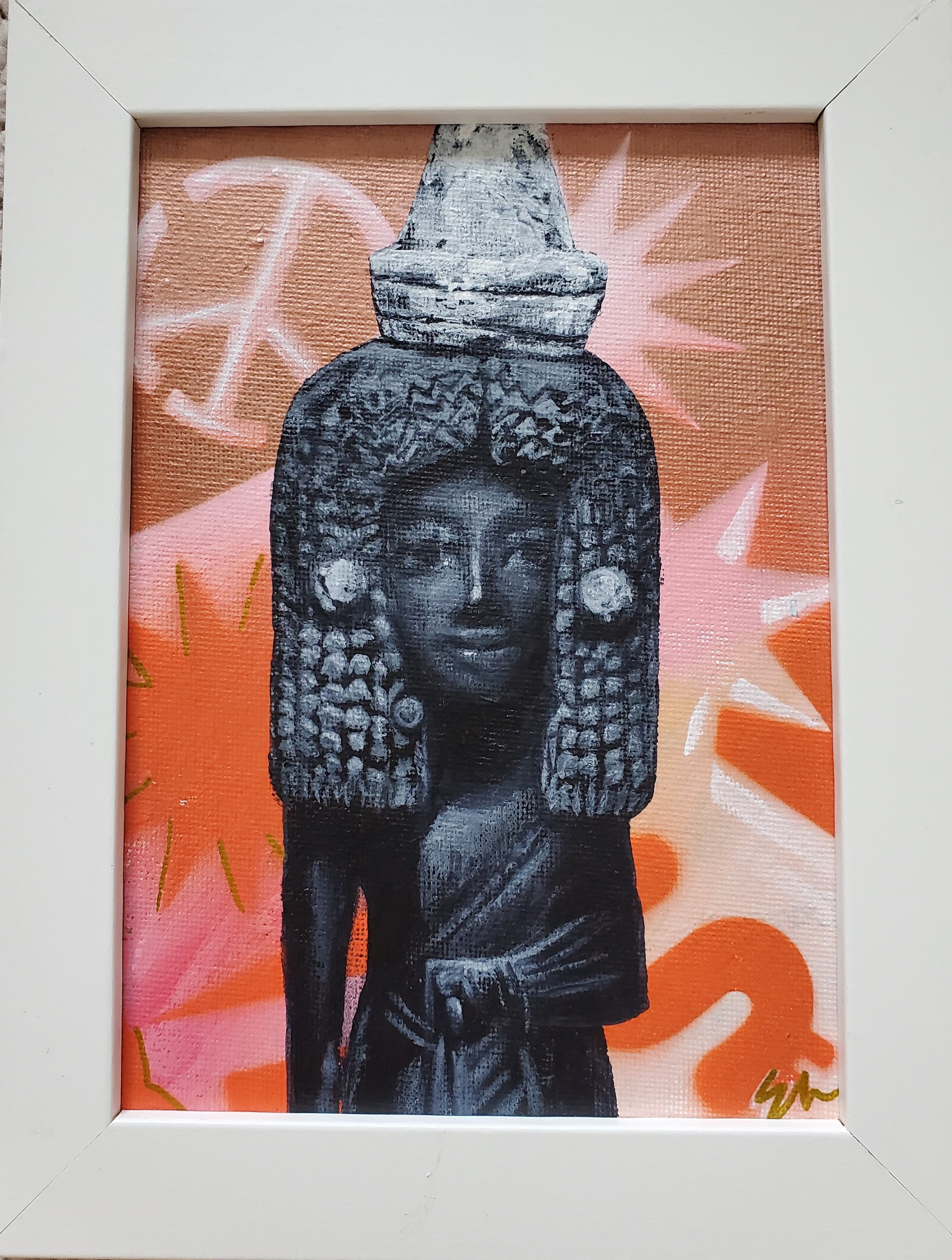 "Peace" - Original Acrylic- 6x8" - 2022