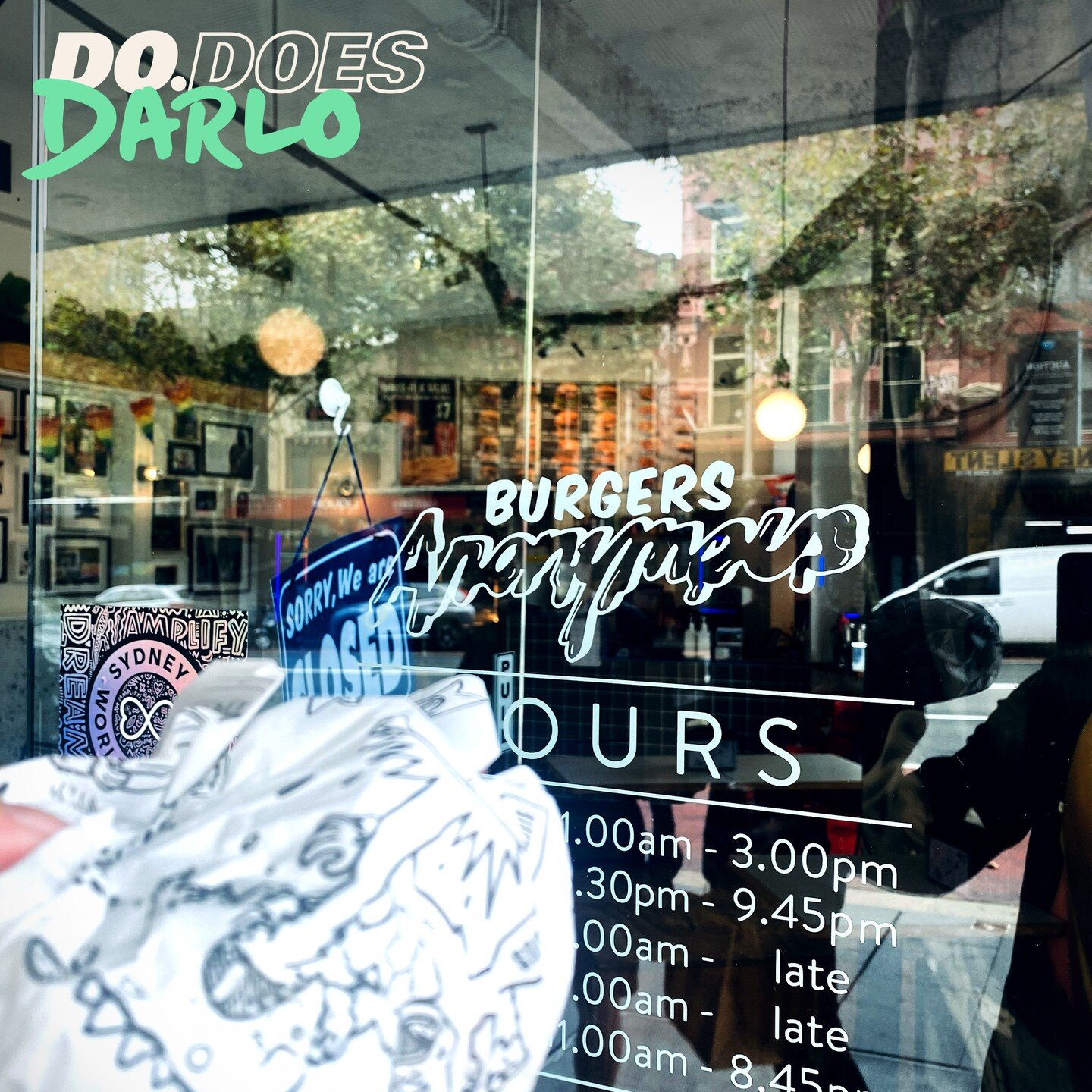 ✅ We&rsquo;re based in Darlo. 
✅ We love it here. 
✅ Seriously, how good.
✅ We&rsquo;ve found some gems in the rough.
✅ We&rsquo;re gonna start a series.
✅ &ldquo;DO does Darlo.&rdquo;
 
🍔 Ep1: Burgers Anonymous.
Best damn burgers in Sydney! 14/10
 