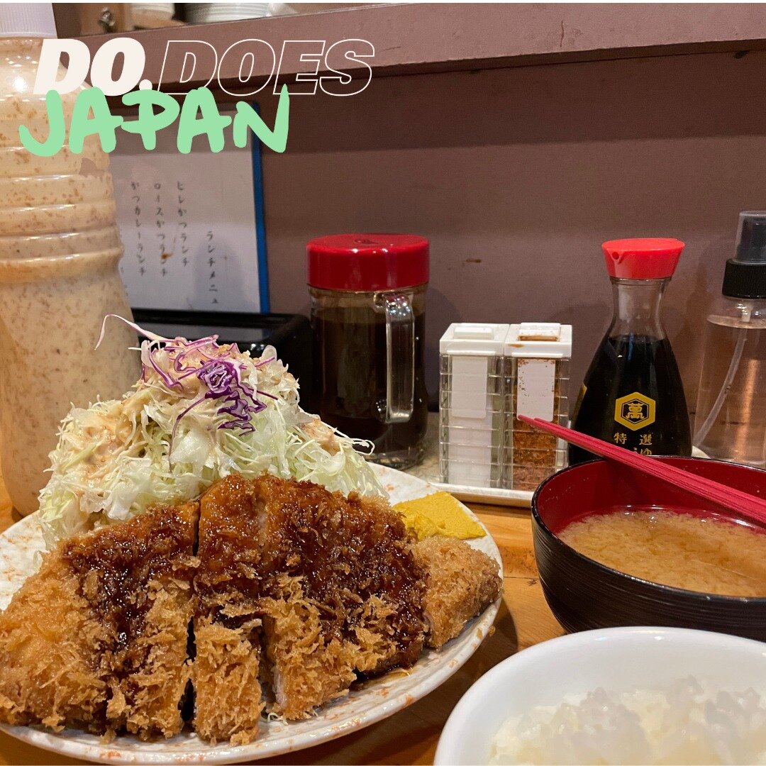 Get some tasty pork on your fork&hellip; or chopsticks! DO Japan&rsquo;s Managing Director, Hiro, shares his go-to lunchtime meal. Tonkatsu (Pork Cutlets) from Meguro with a generous side of cabbage and sesame dressing. Another day, another yummo lun