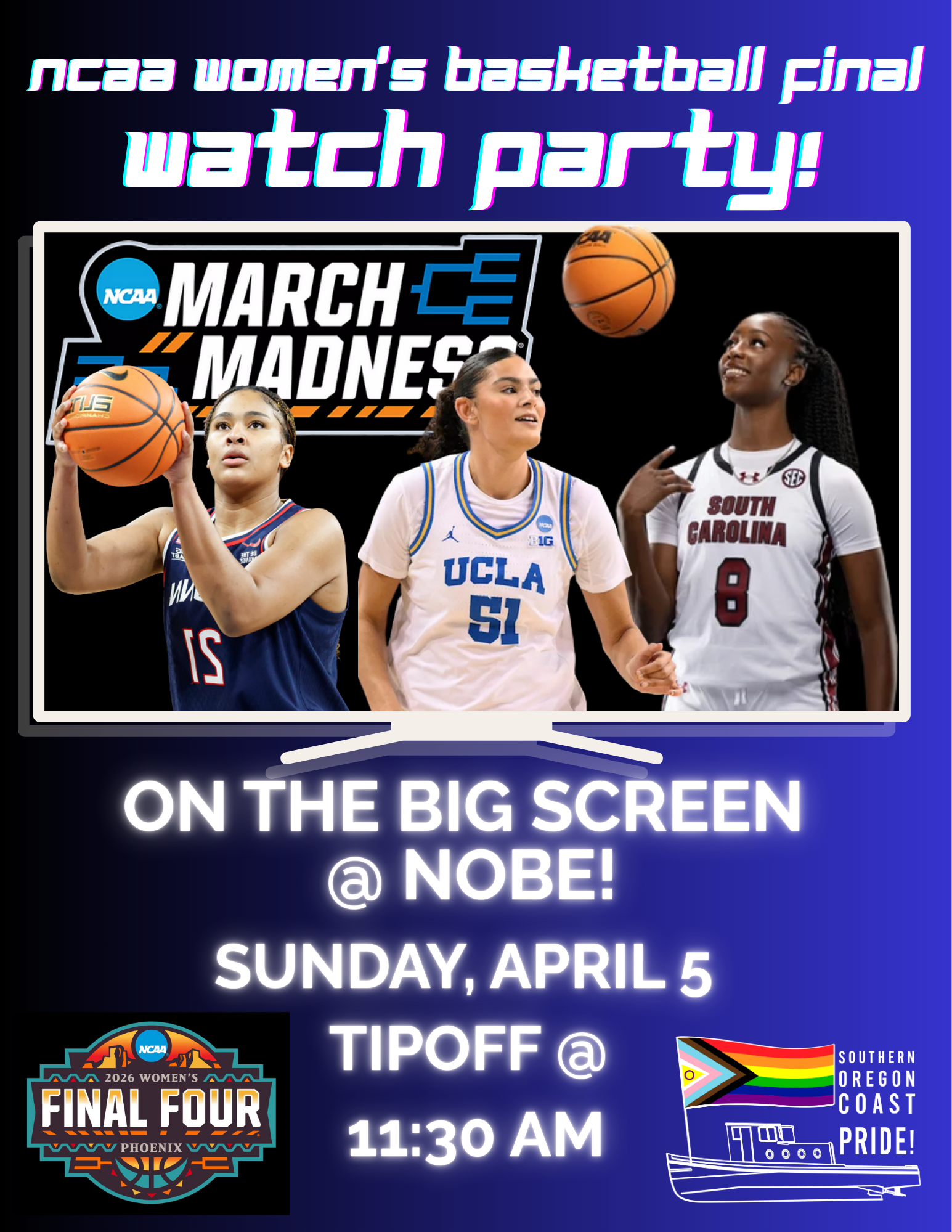 NCAA Women's Basketball Final Four Watch Party