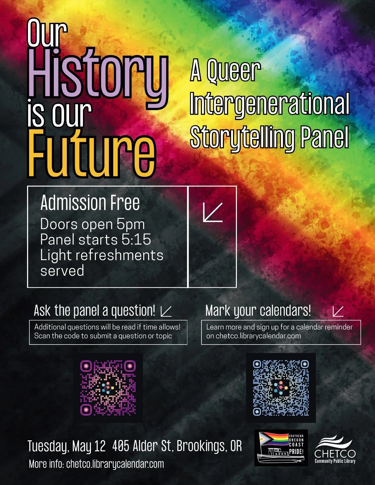 Our History is Our Future: An Intergenerational Storytelling Panel