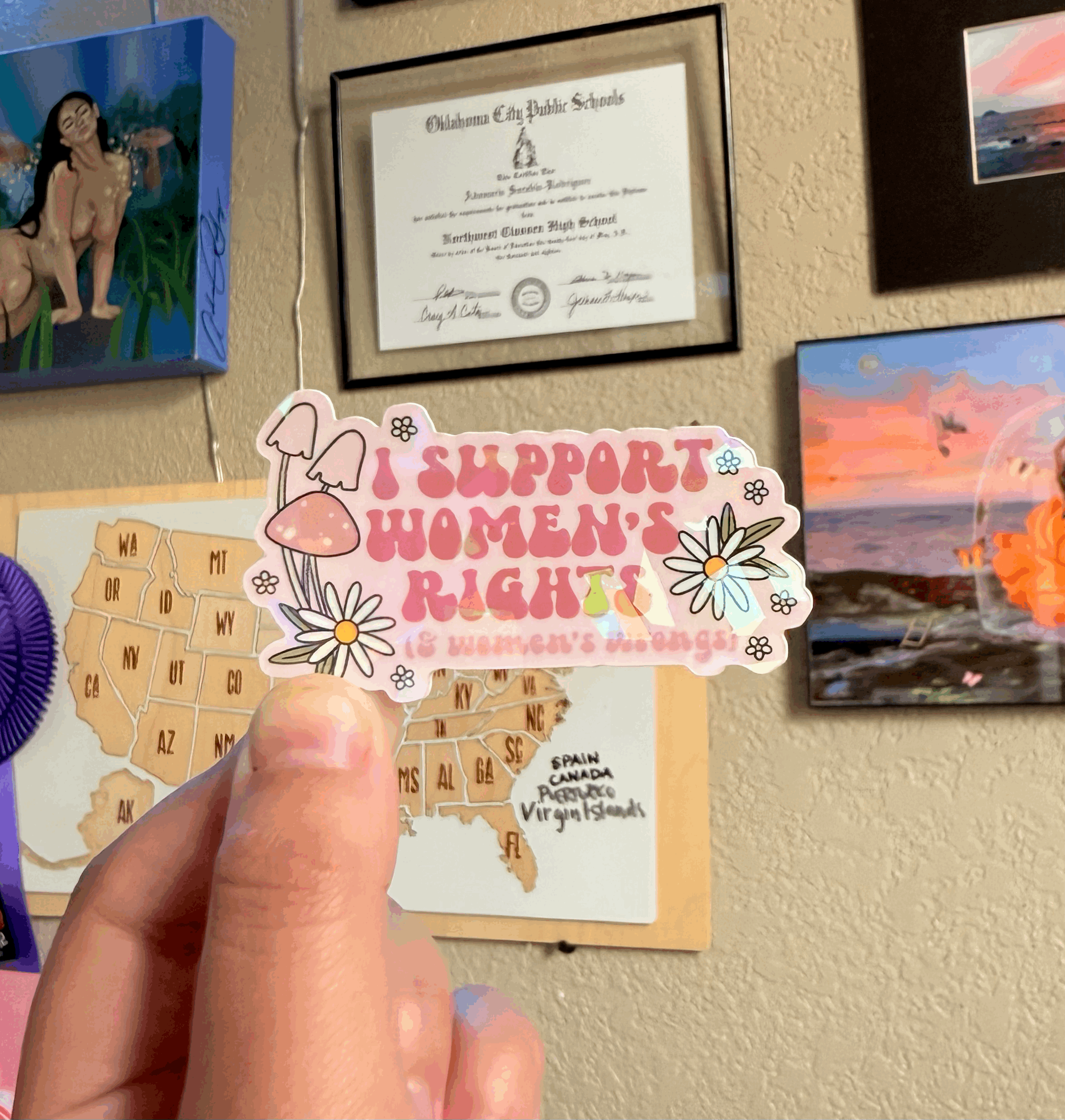 Women's Rights Sticker