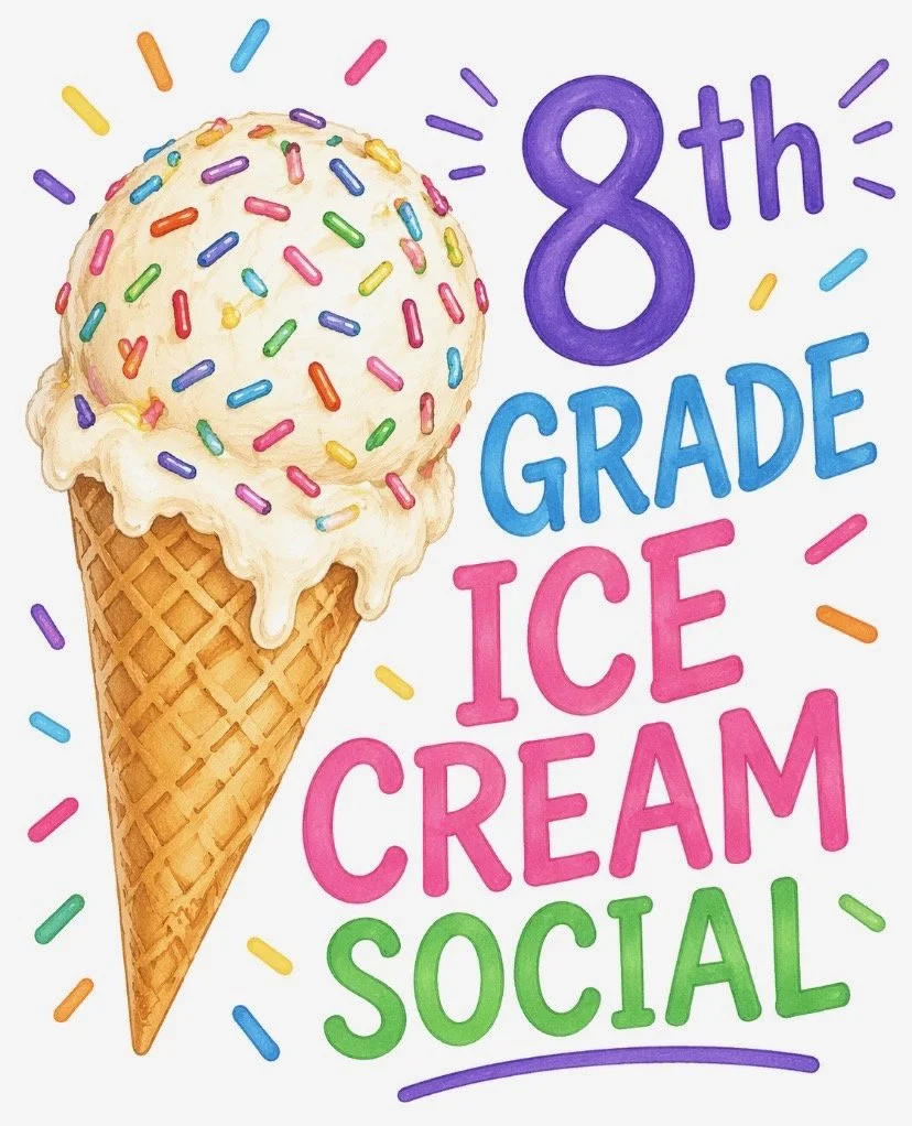 8th Grade Ice Cream Social
