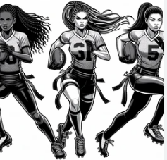 Girl Flag Football Snack Shack