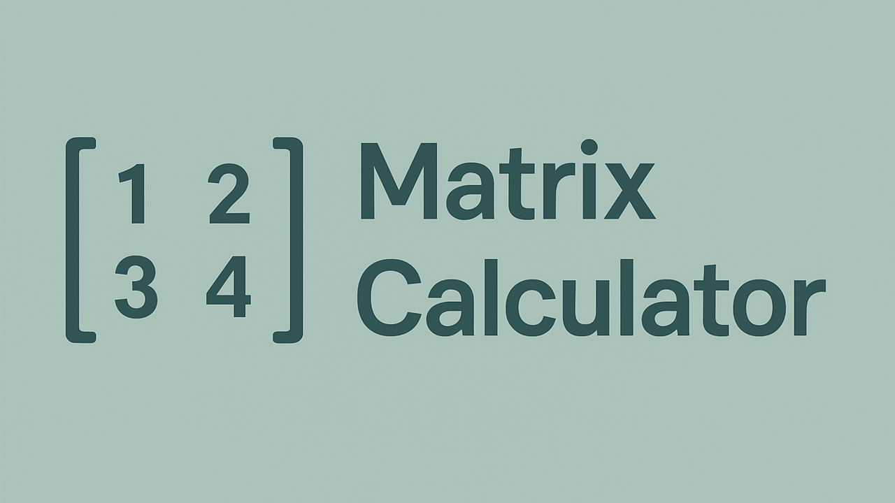 Matrix Calculator