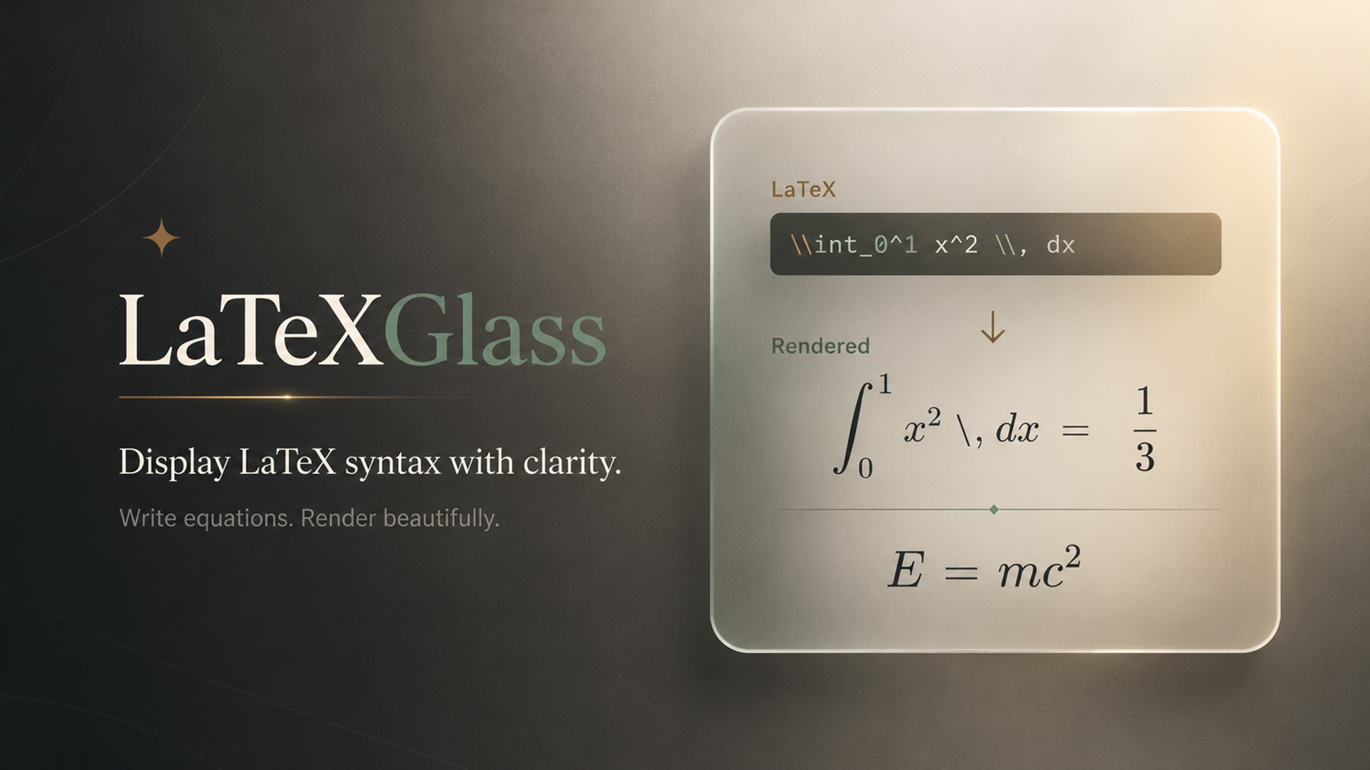 LaTeXGlass