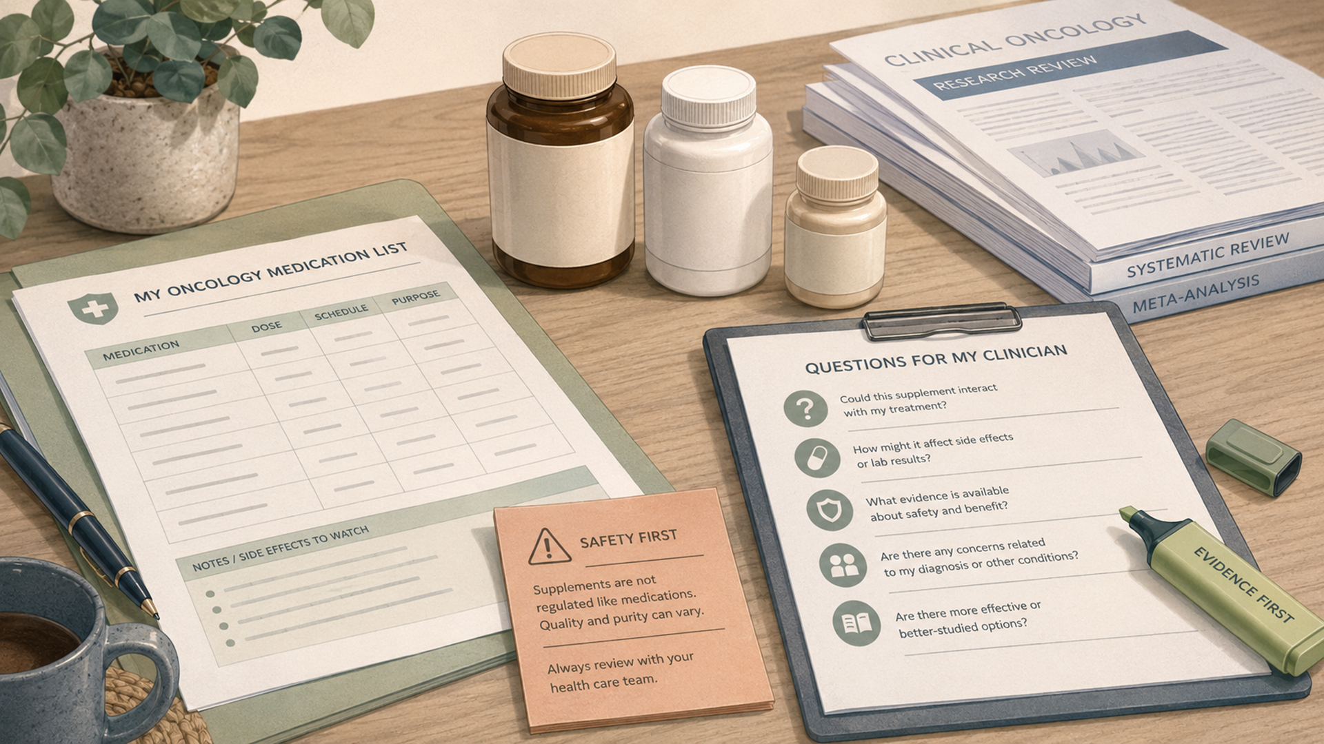 Supplements Studied for Cancer: Evidence, Safety, and What the Research Says