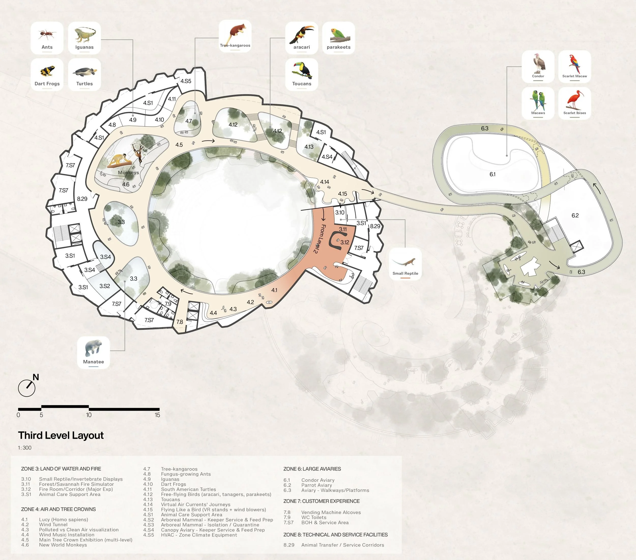 VMA Design Studio Bangkok_Lodz Zoo_Plan 3_Third Level.jpg