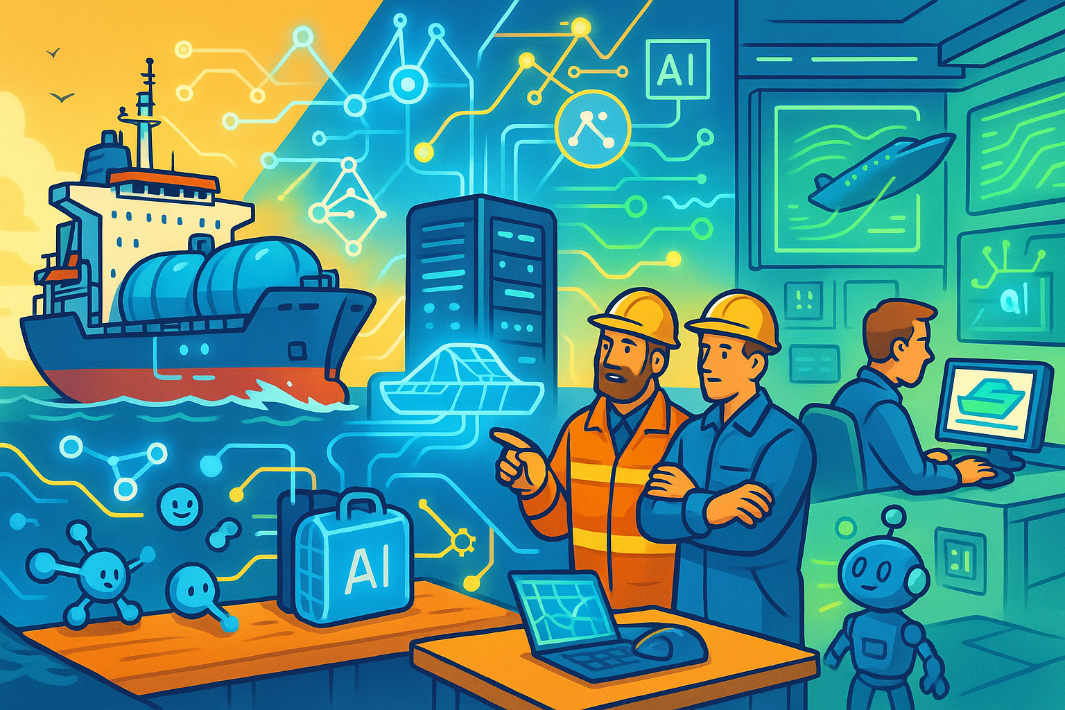 Data, algorithms and the physical maritime reality