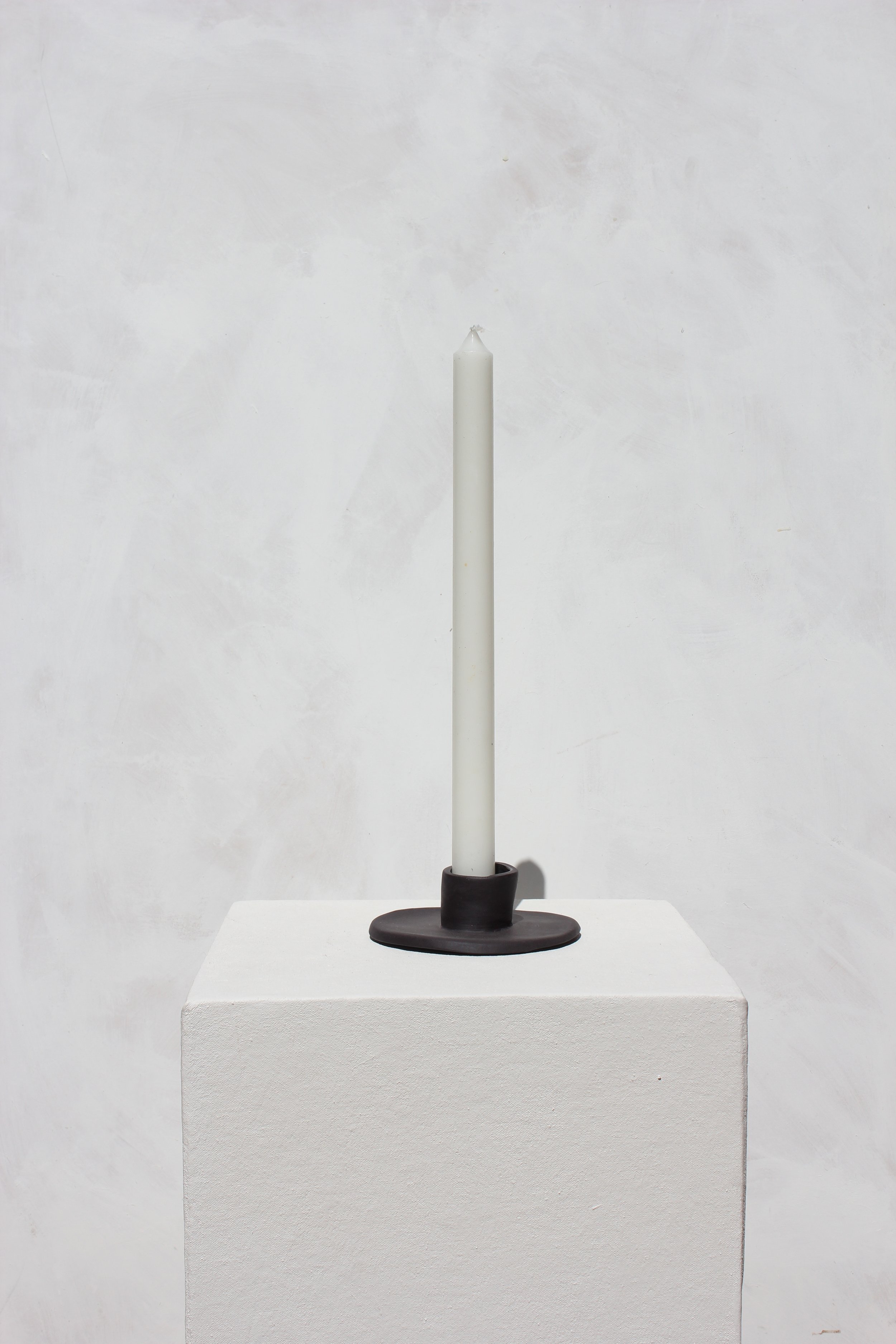 Ceramic Candle Holder | Black Handmade — SULTRY CERAMICS | Minimalist ...