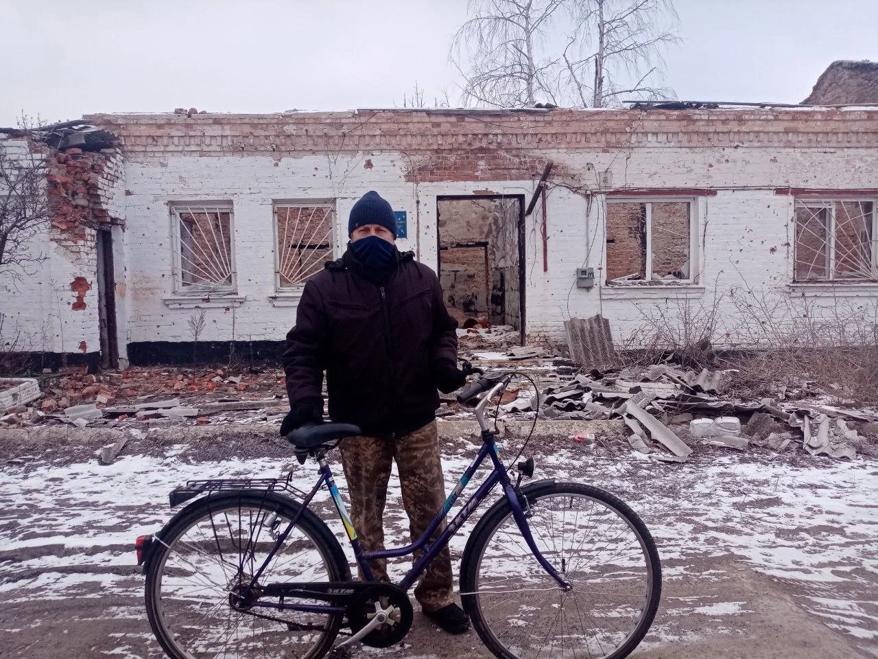 Bicycle in Kharkiv Ukraine - Bikes4Ukraine