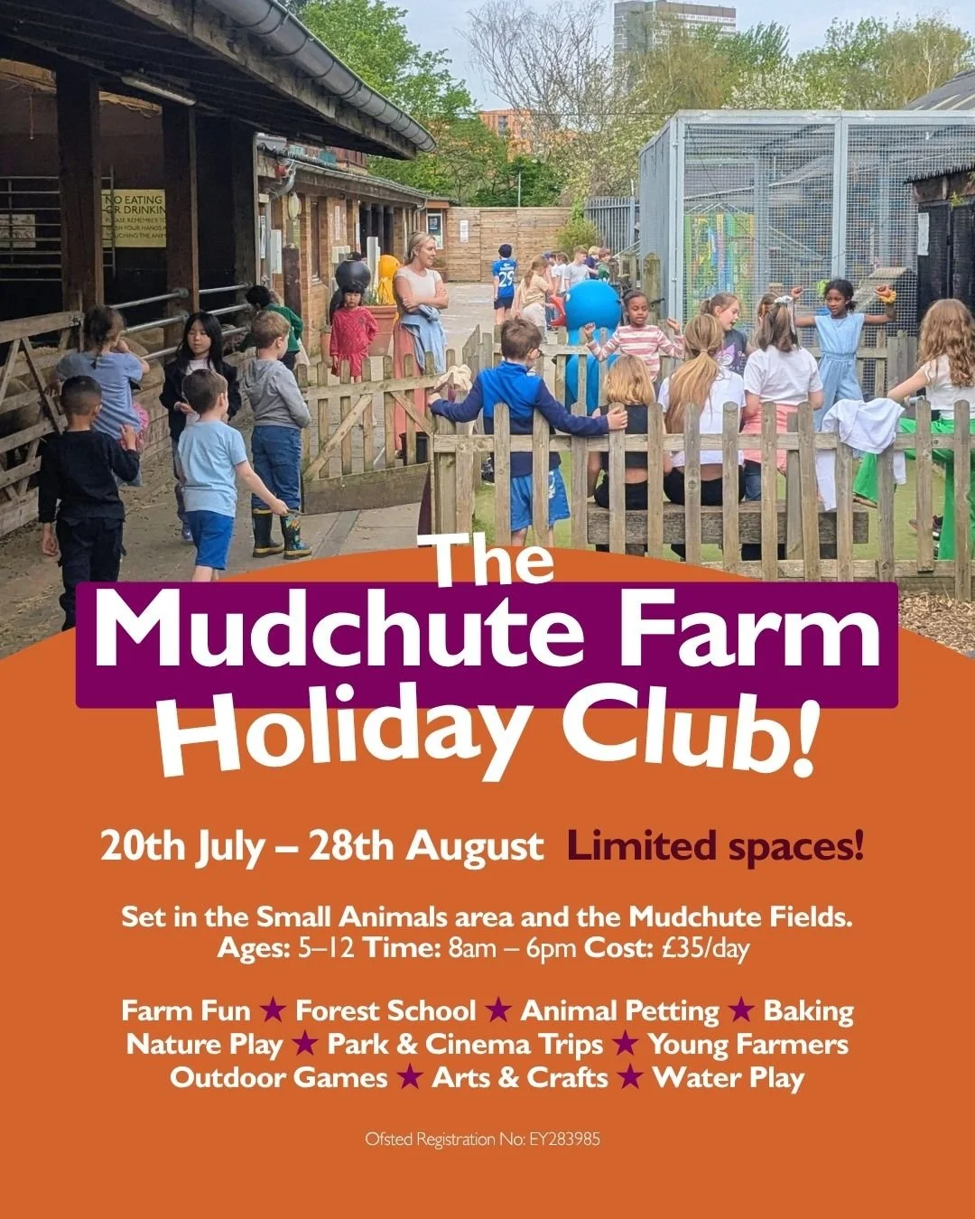 Mudchute Farm Holiday Club