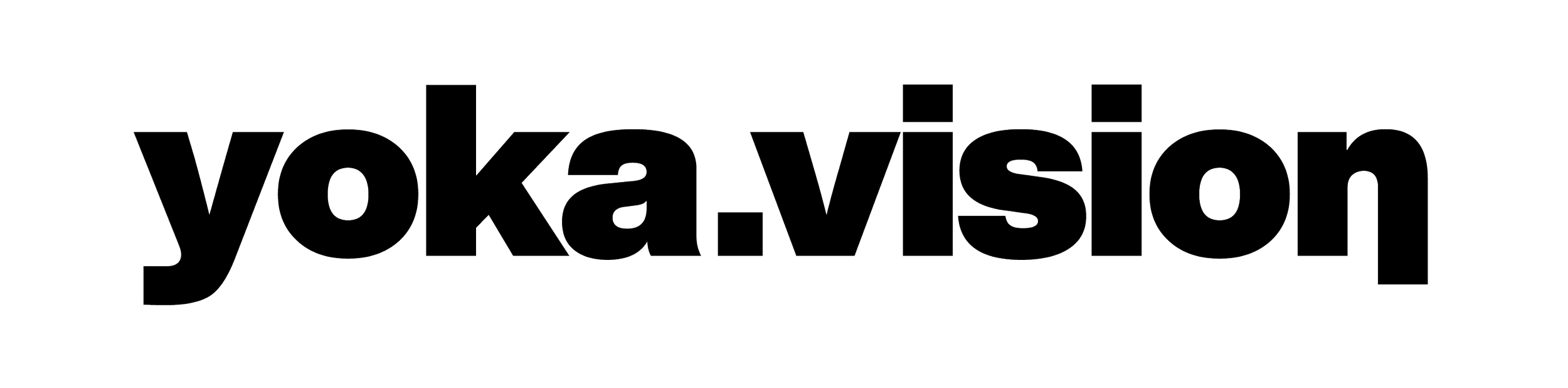 Logo du site yoka-vision avec texte transparent