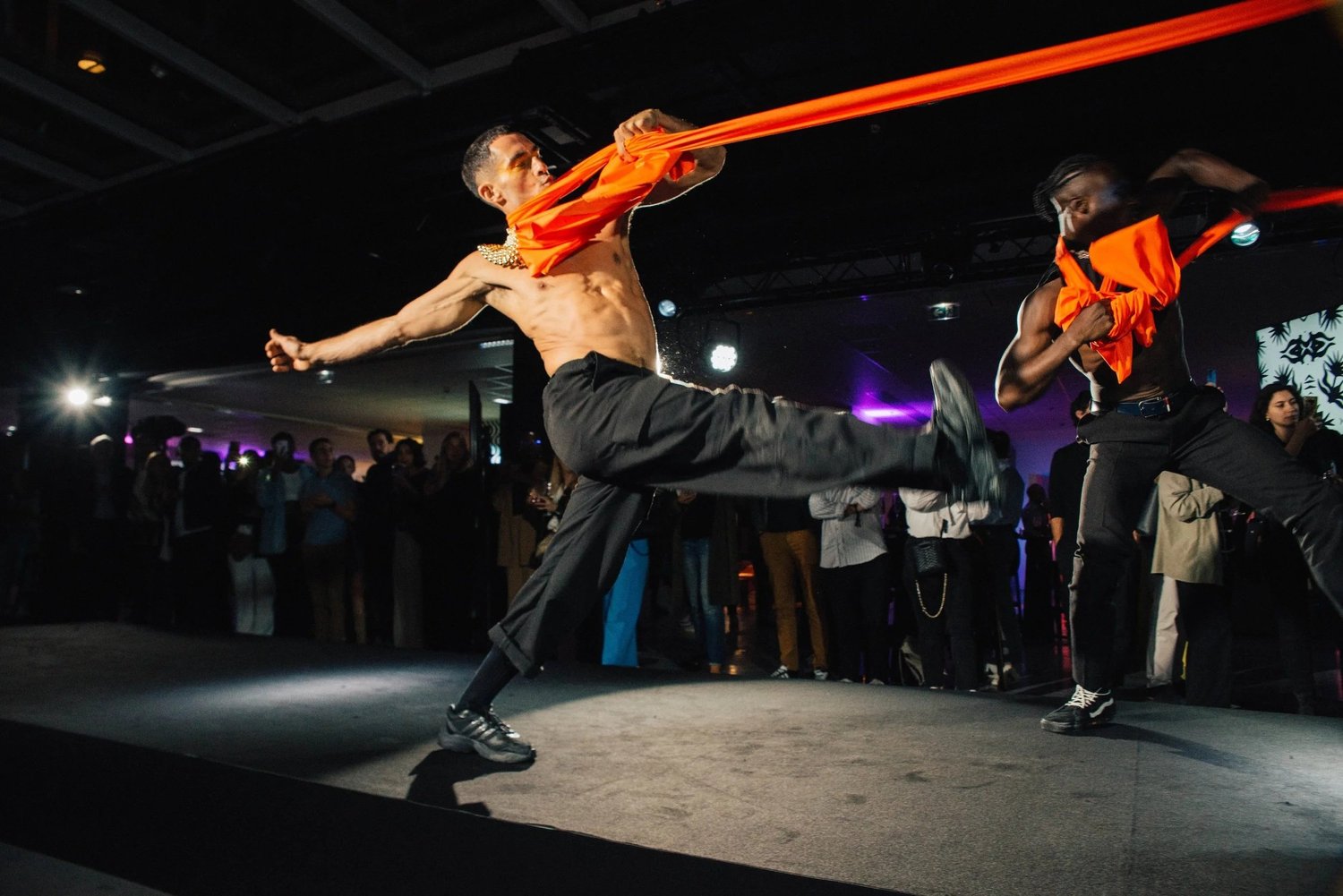 Performance de danse lors d'un événement