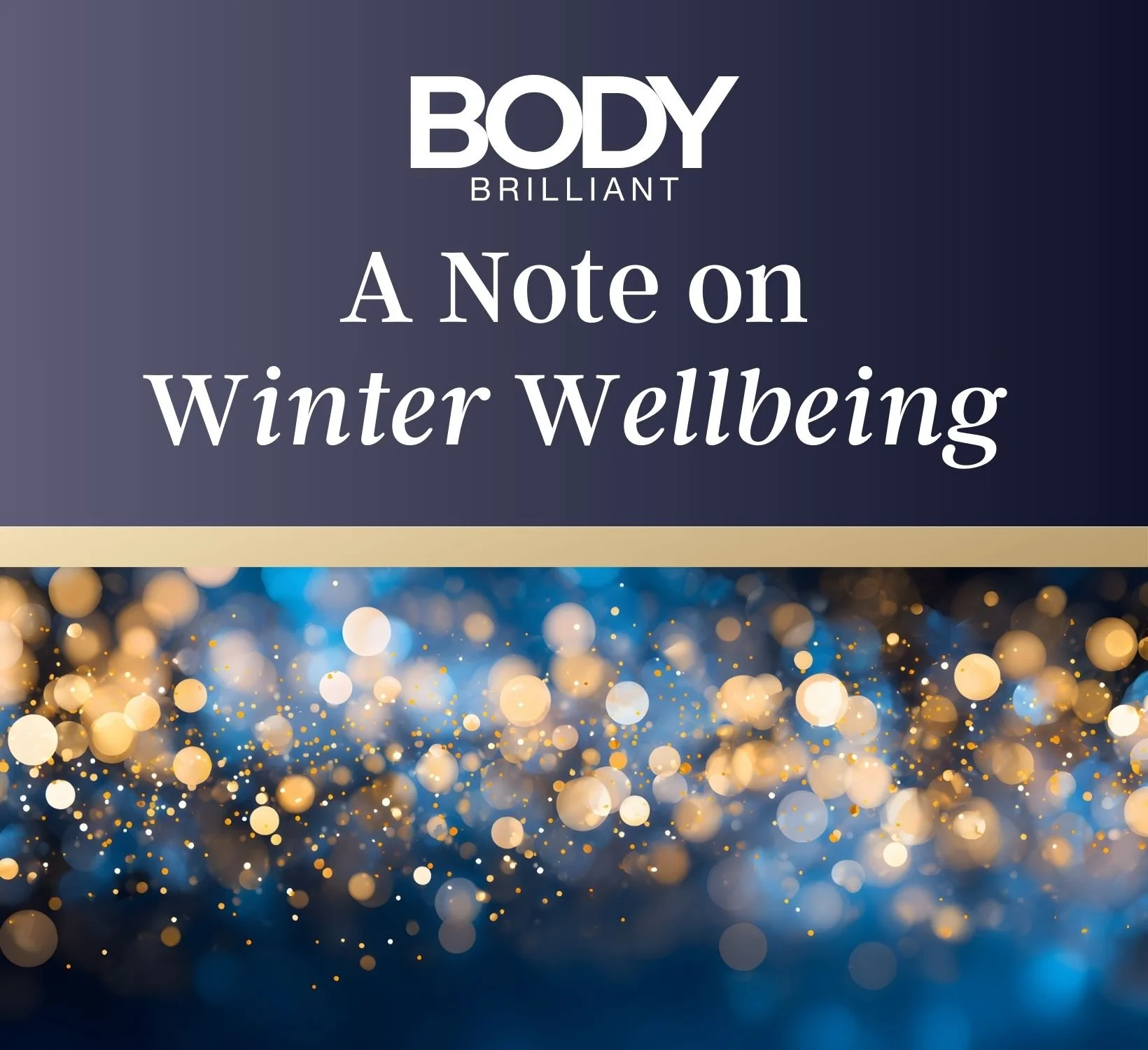 A Note on Winter Wellbeing
