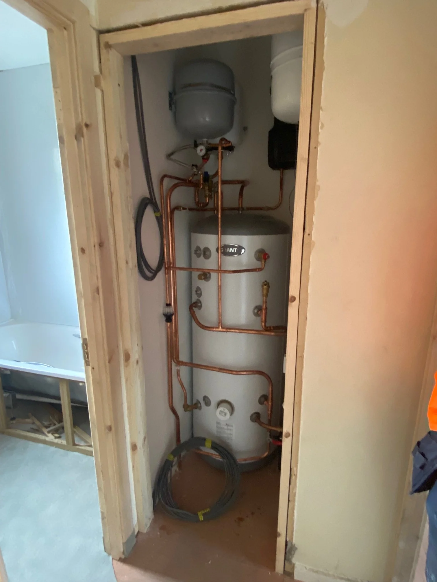 Installation of Solar Thermal Hot Water System
