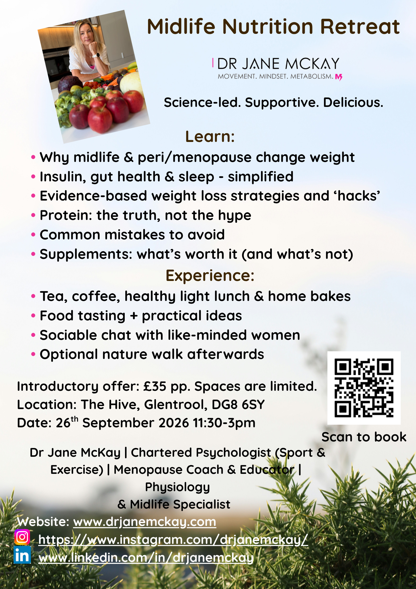 Midlife Nutrition Retreat