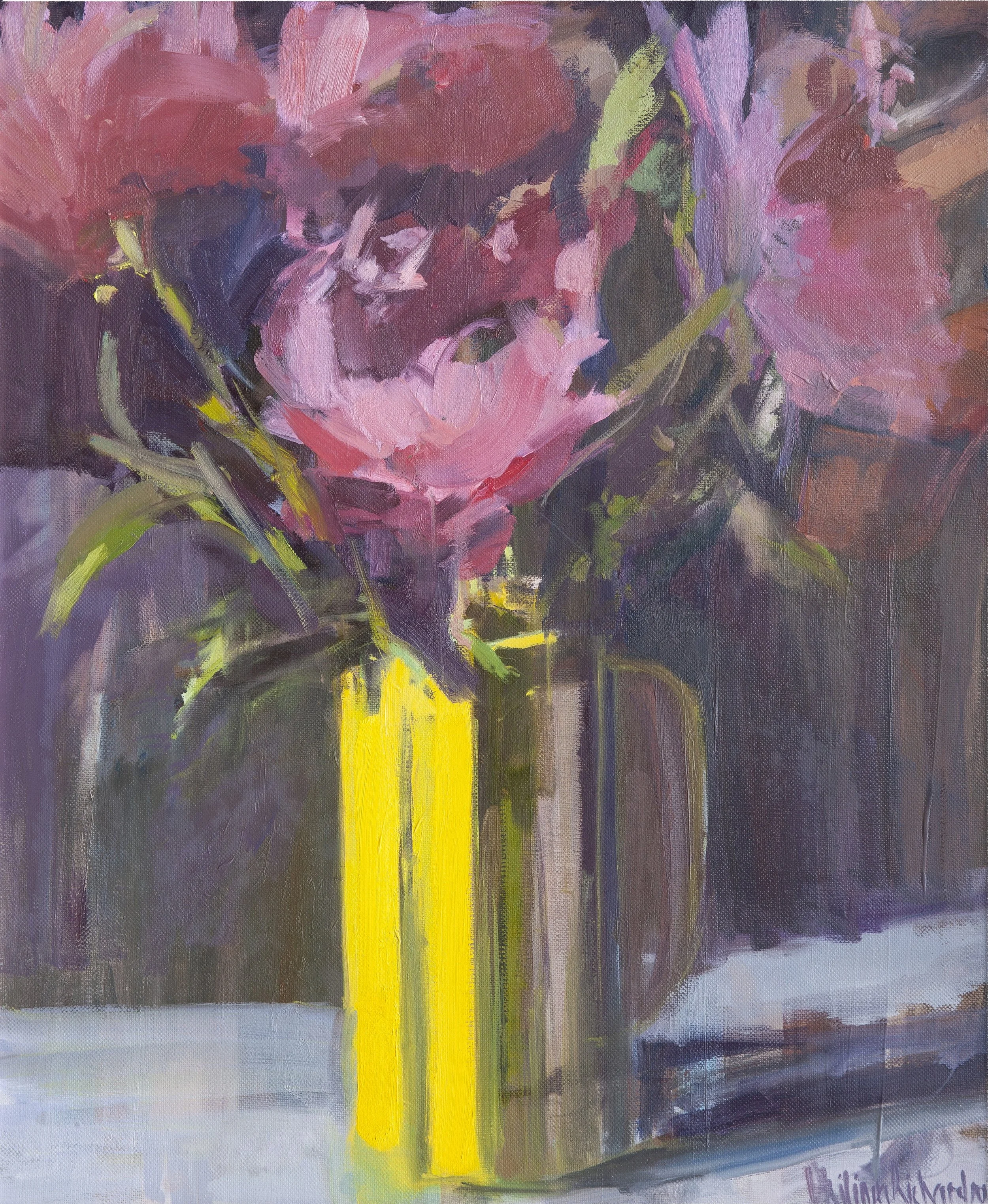 Yellow Jug with Peonies, 2026