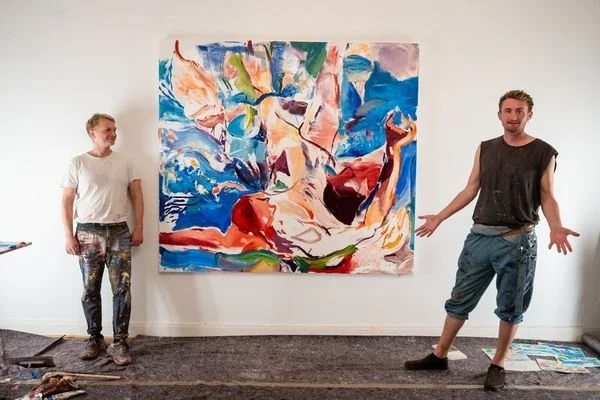 Großformate im künstlerischen Dialog