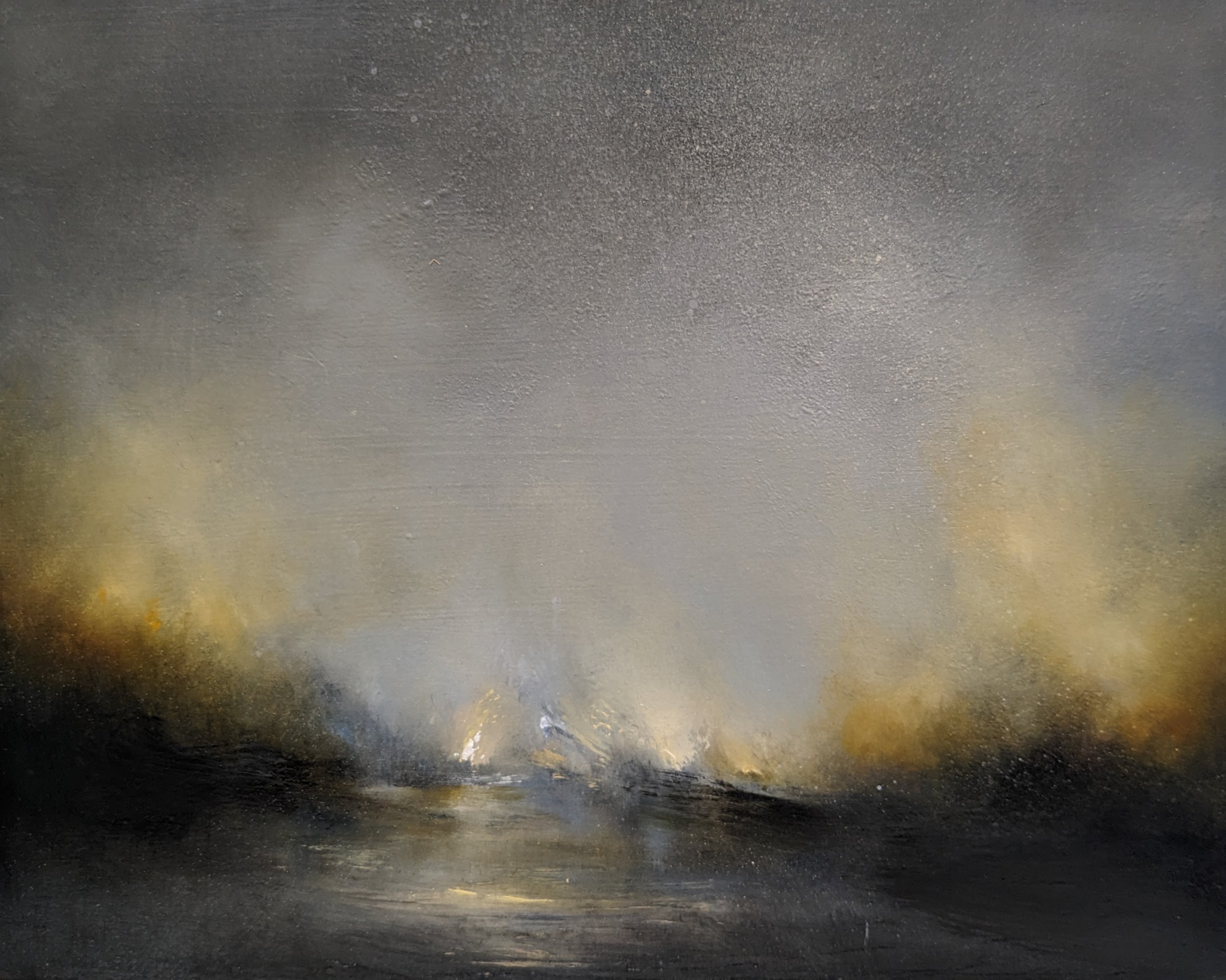 Light study II, oil on board, 30 x 25cm
