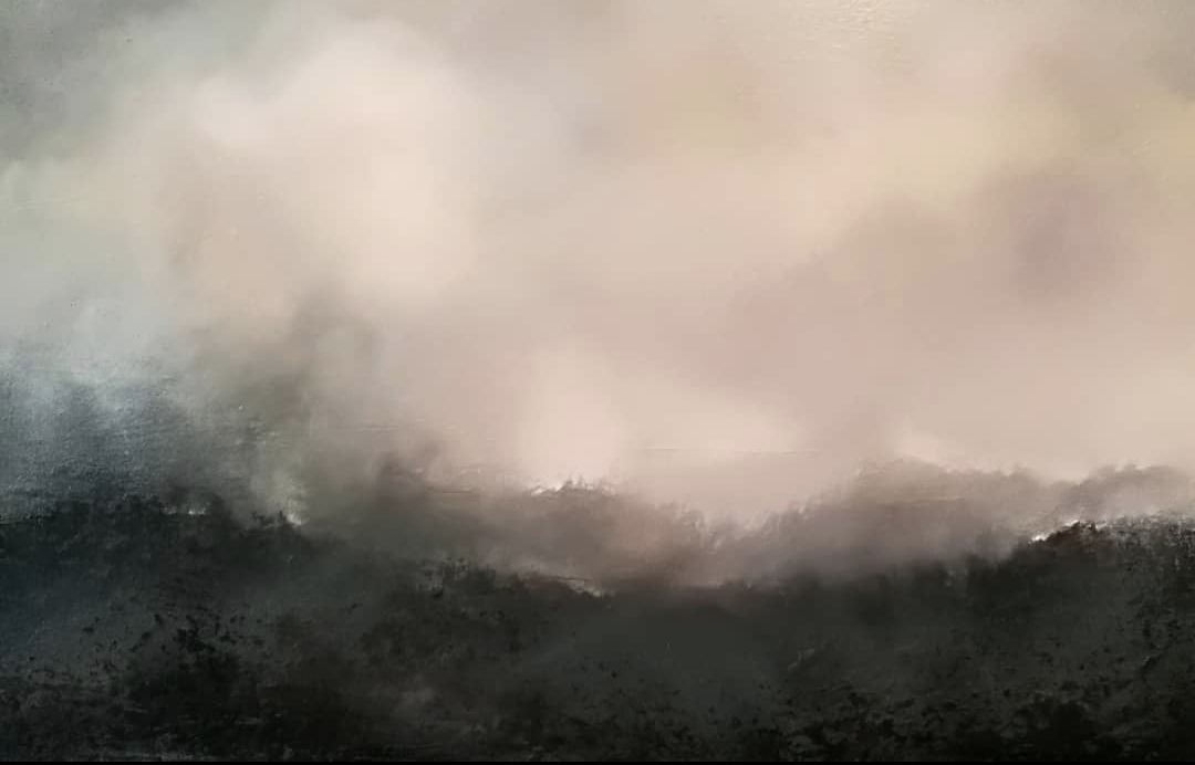 Mountain studies, oil on canvas, 40 x 30cm