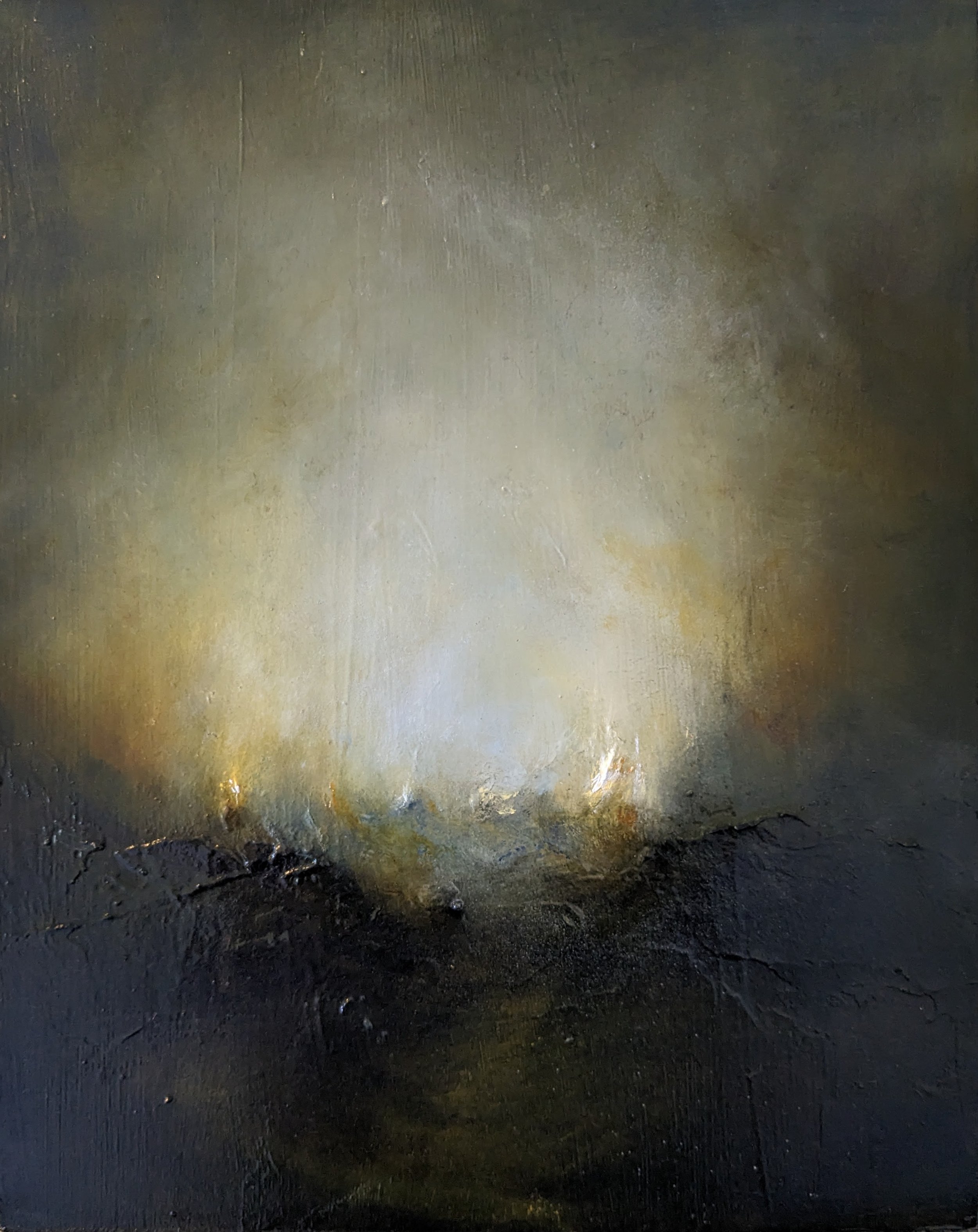 Untitled, oil on board, 20 x 25cm