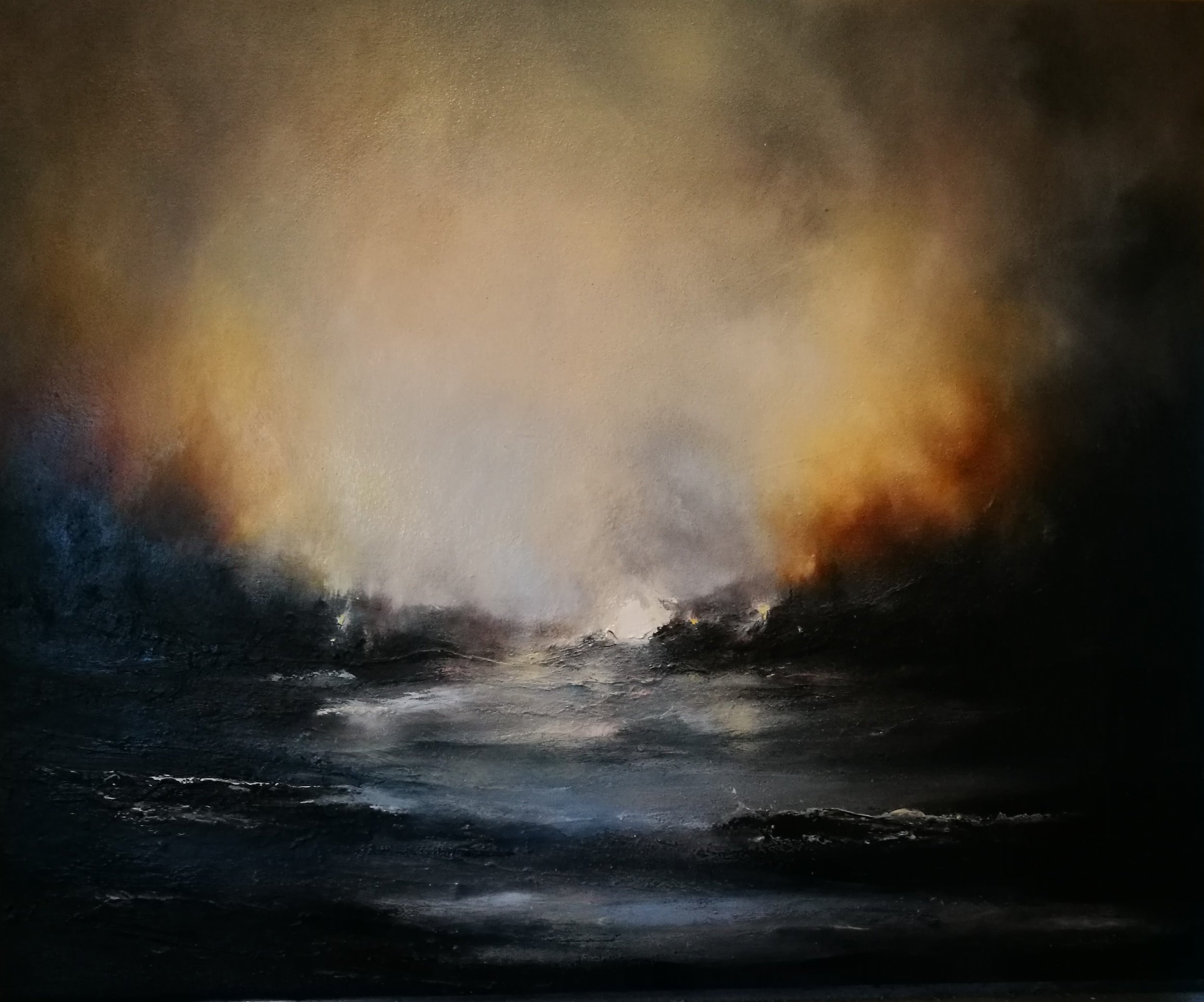 Hell's Gates, oil on canvas 57 x 69 cm.
Glover prize finalist