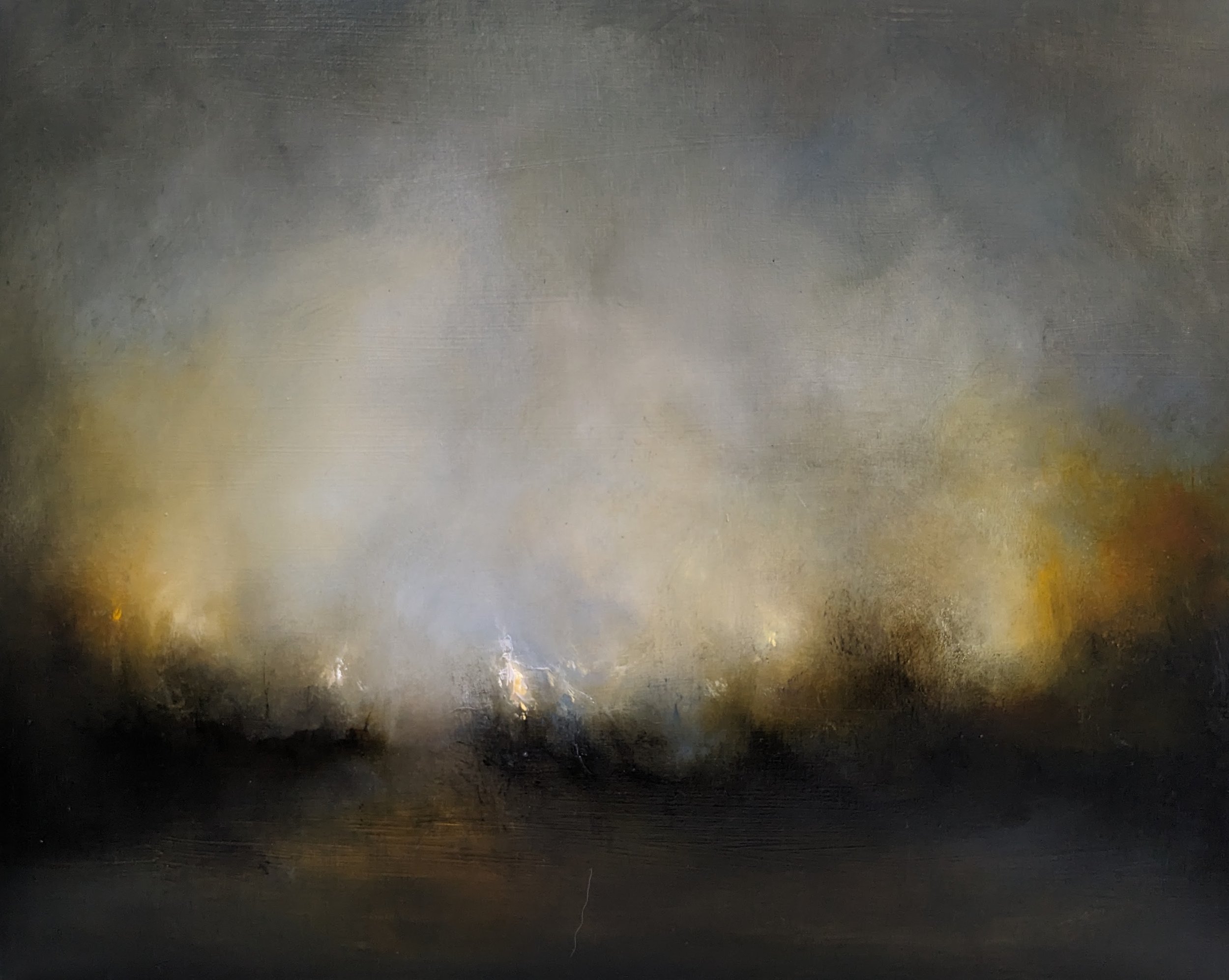 Untitled, oil on board 30 x 25cm