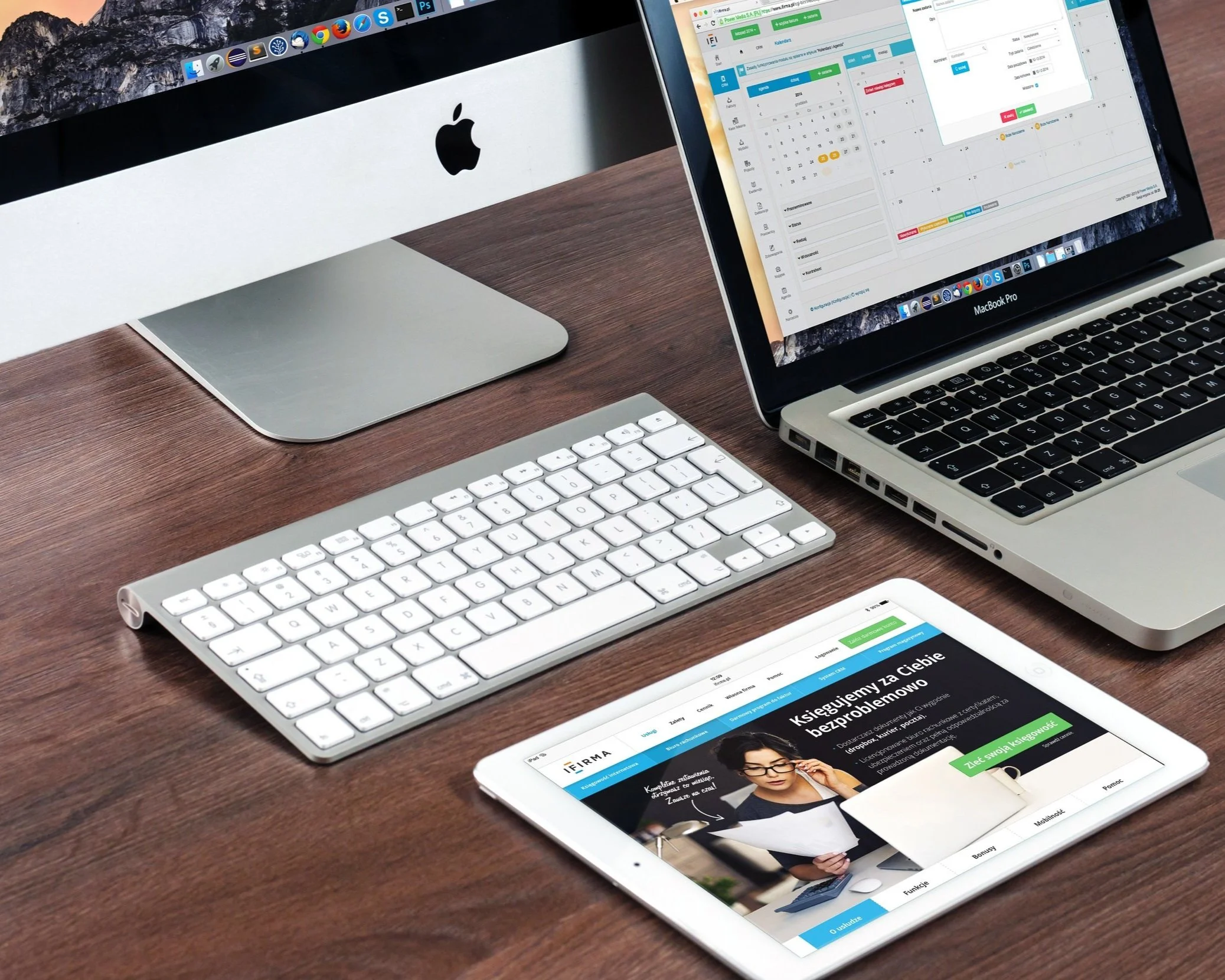 website and digital design work
