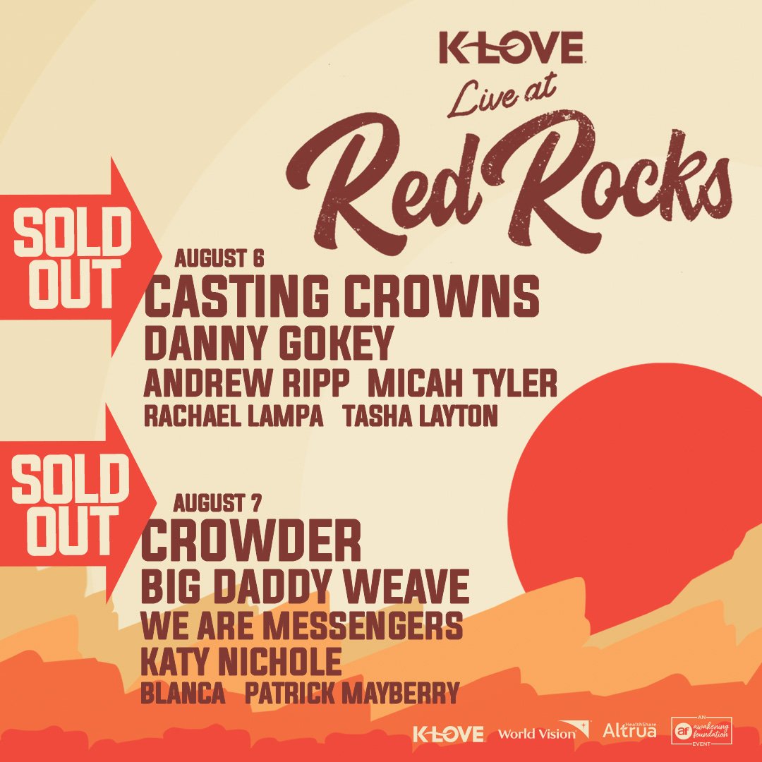 K-LOVE LIVE at Red Rocks