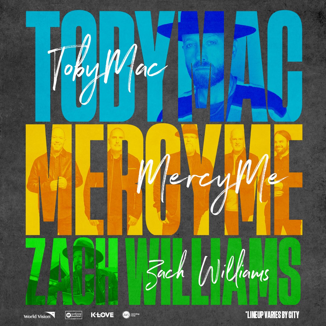 TOBYMAC-MercyMe-Zach Williams