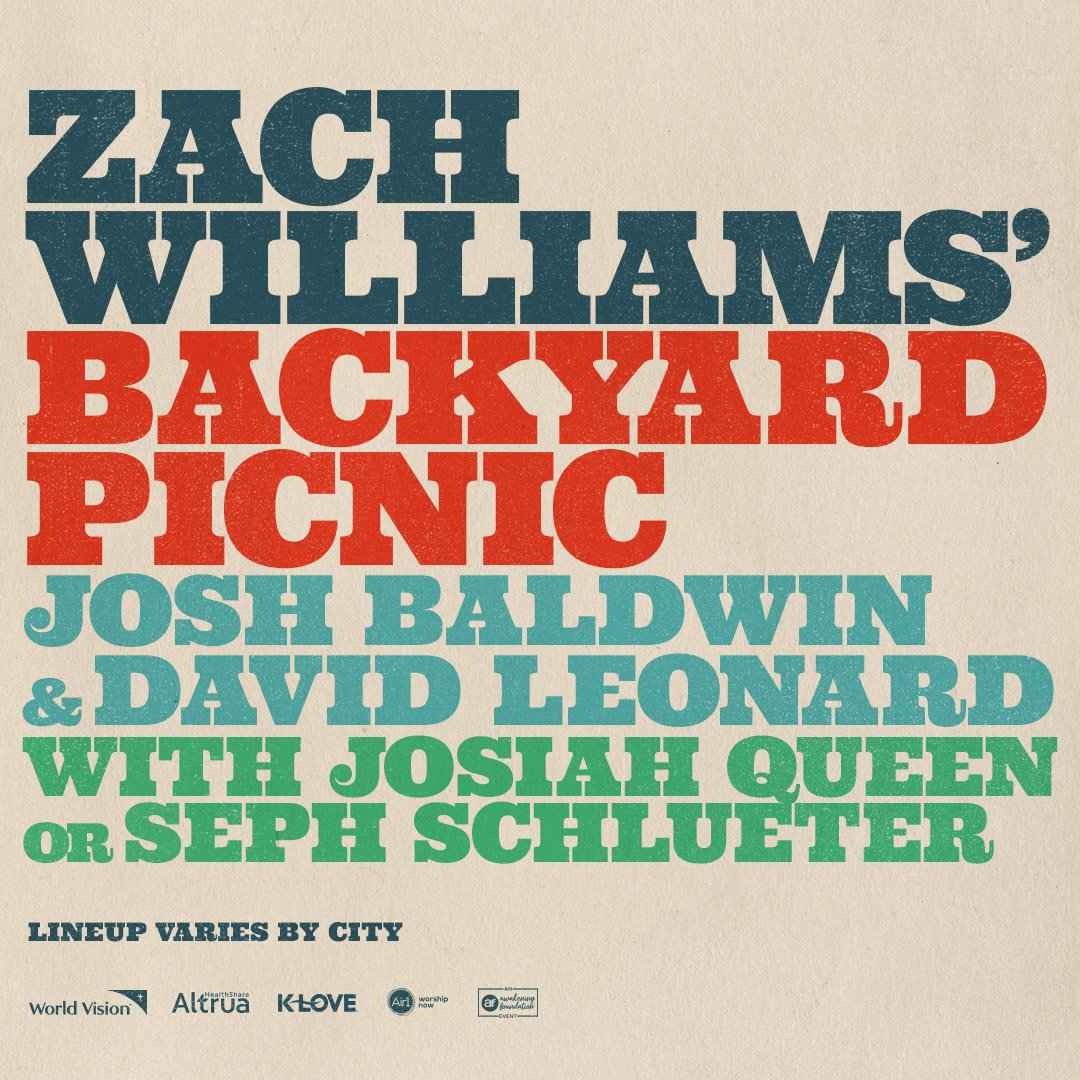 Zach Williams Backyard Picnic