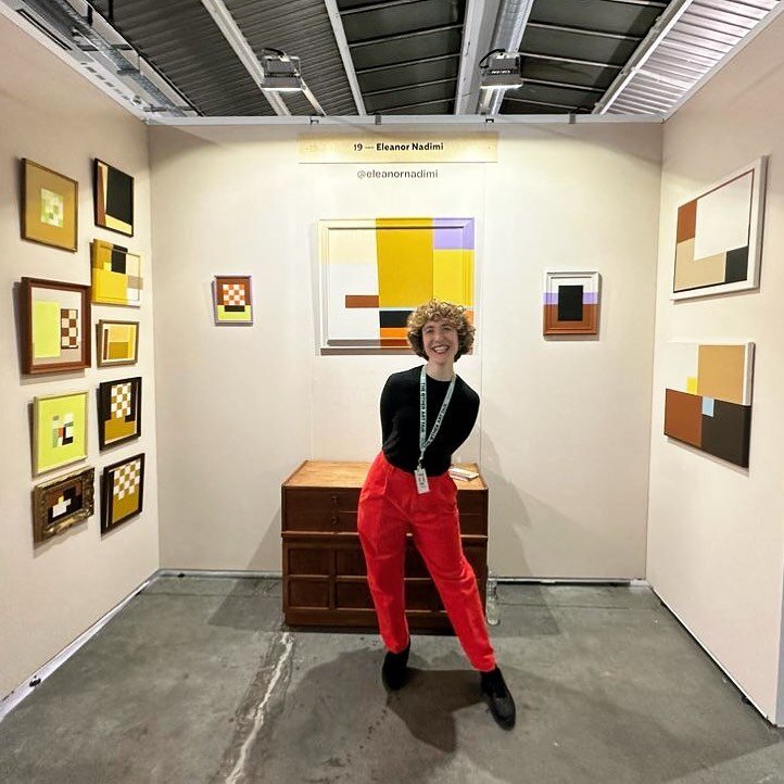 Day 3 of the show. Loving being here @theotherartfair 
Come down and see me 🧡

30% off entry with code others30