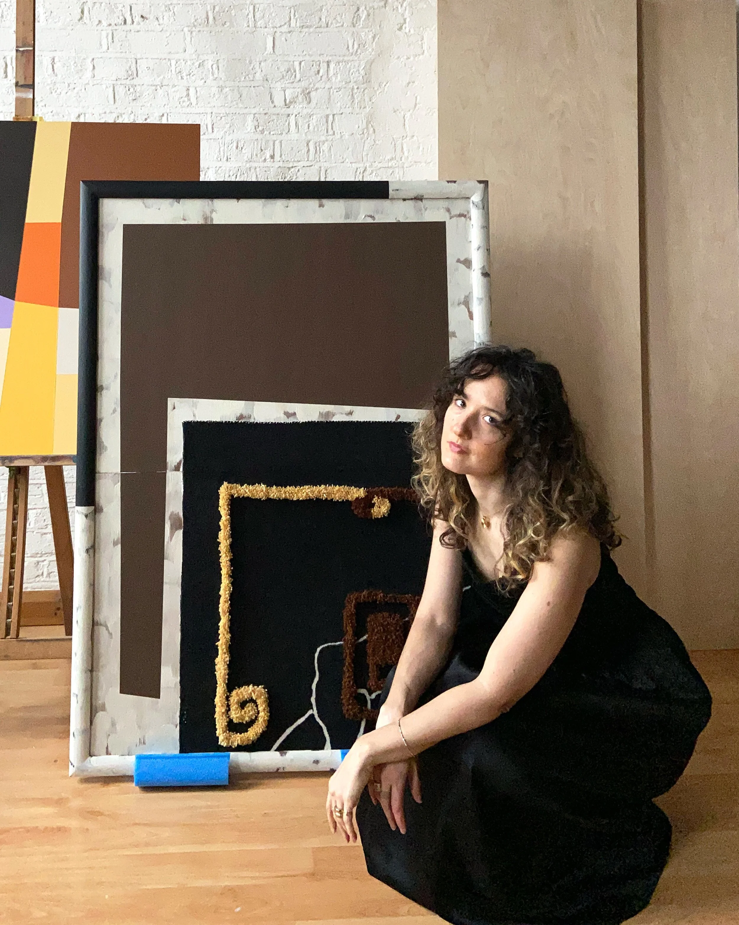 August in the studio