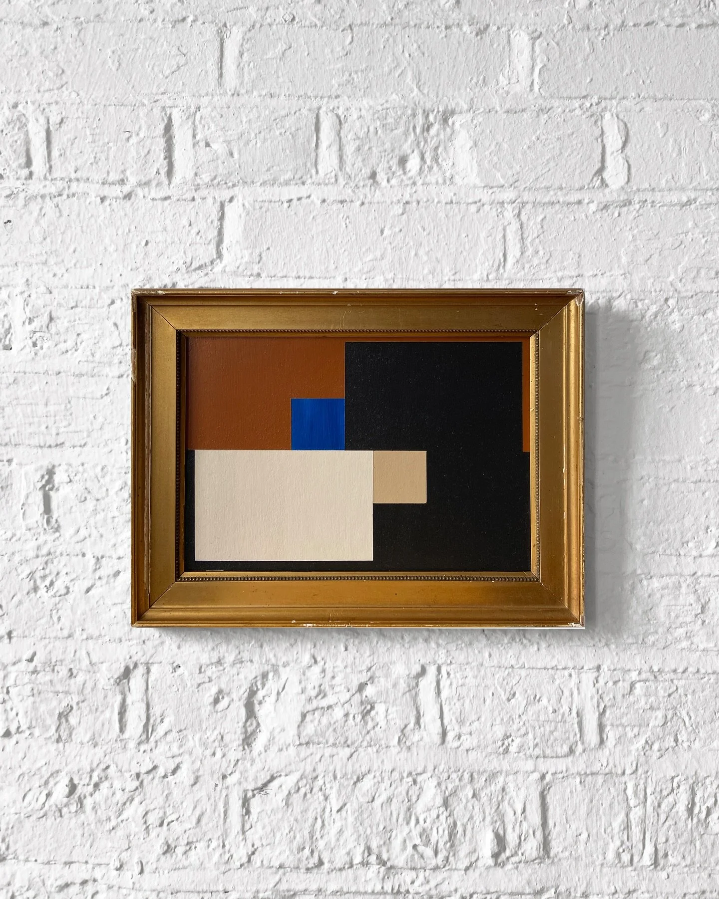 Palm Springs Series / 21
36 W x 27.5cm H
Acrylic and Emulsion on Board

This one has already sold, but I loved it too much not to share it.
I spend a lot of time looking for frames. Usually I don&rsquo;t start painting until I&rsquo;ve found one that