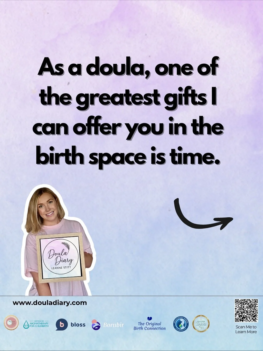 ✨ As a doula, one of the greatest gifts I can offer you in the birth space is time.

So often, birth unfolds perfectly, just not according to the clock.
If labour is labelled &ldquo;prolonged&rdquo;, or the placenta hasn&rsquo;t arrived within the ho