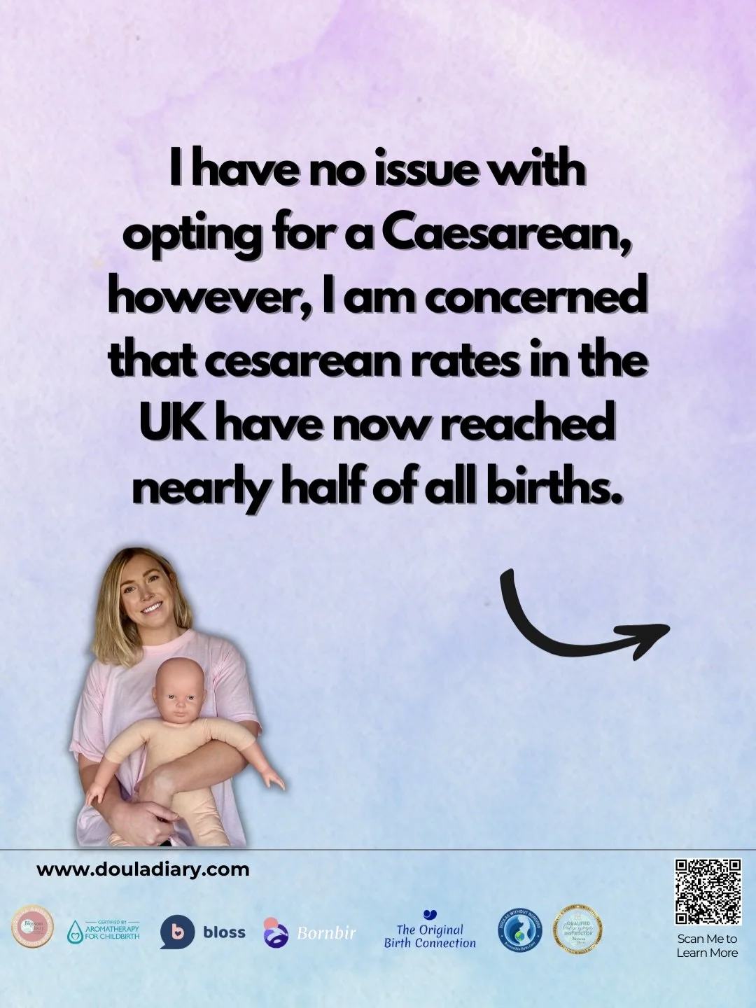 I don&rsquo;t have a problem with choosing a C-section but I do have a problem with the fact that almost half of all UK births are now surgical.

🔹 In 2023/24, around 42% of births in England were by caesarean.
🔹 Spontaneous labour has fallen from 