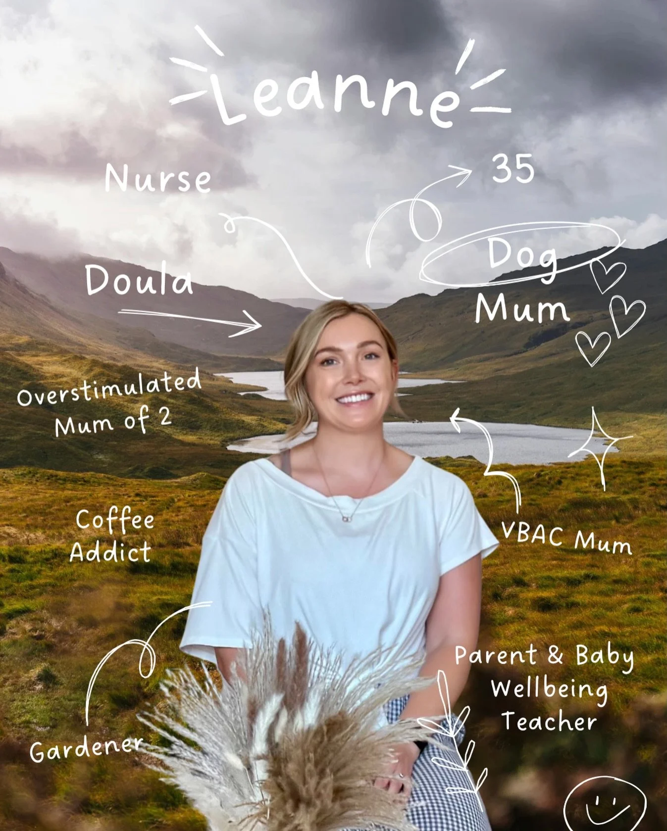 Hi, I&rsquo;m Leanne &ndash; Nurse, Doula &amp; Parent &amp; Baby Wellbeing Teacher.

I&rsquo;ve experienced both an unplanned caesarean and a healing home VBAC. Those journeys shaped the way I support families today. Birth isn&rsquo;t one-size-fits-