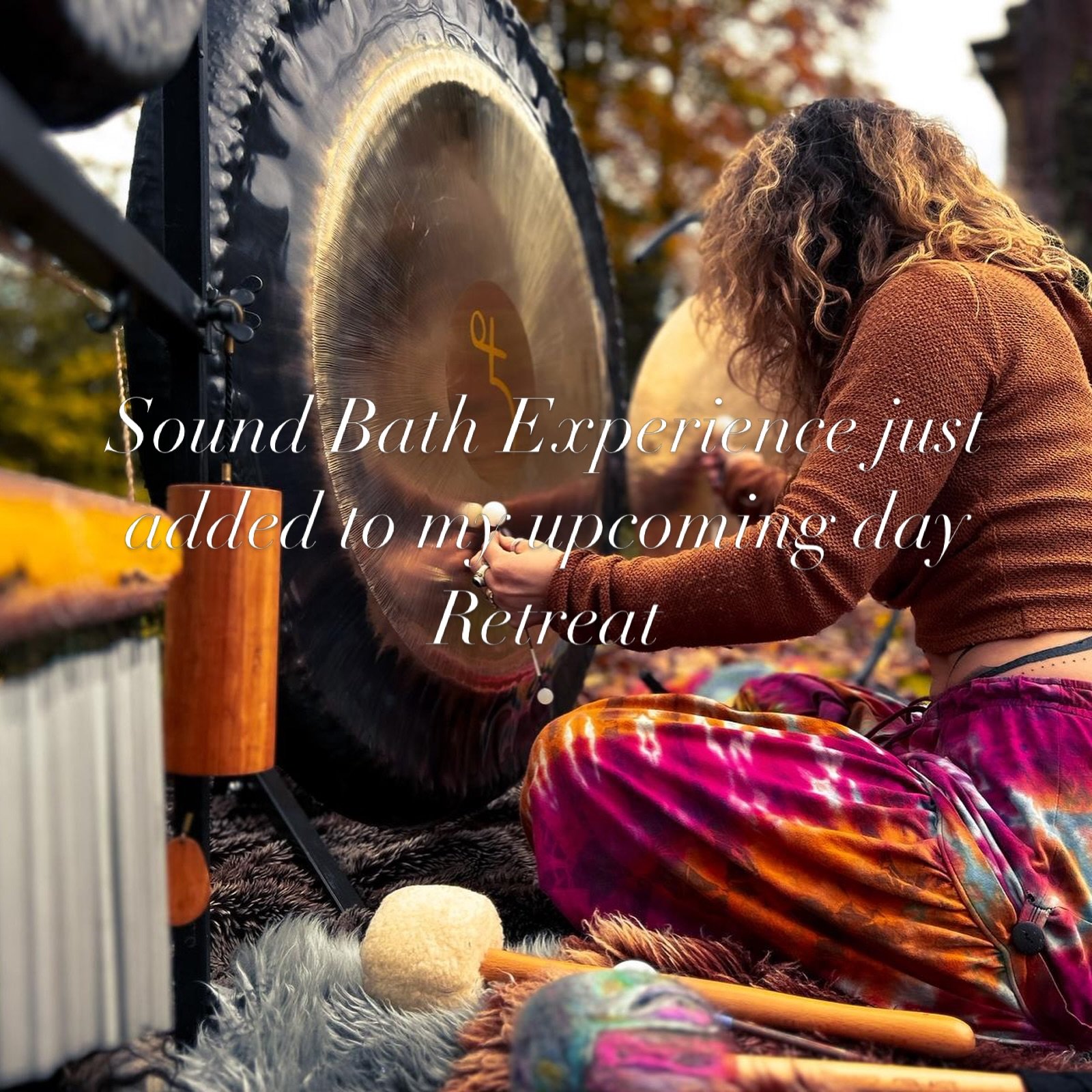 NEW ADDITION TO OUR MOTHERHOOD RETREAT ✨

I&rsquo;m so excited to share that we&rsquo;ve added a beautiful @suliko_sounds  Sound Bath Experience to our Motherhood Retreat at The Swan Hotel on 5th July. 🤍

One of the questions I&rsquo;ve been asked i