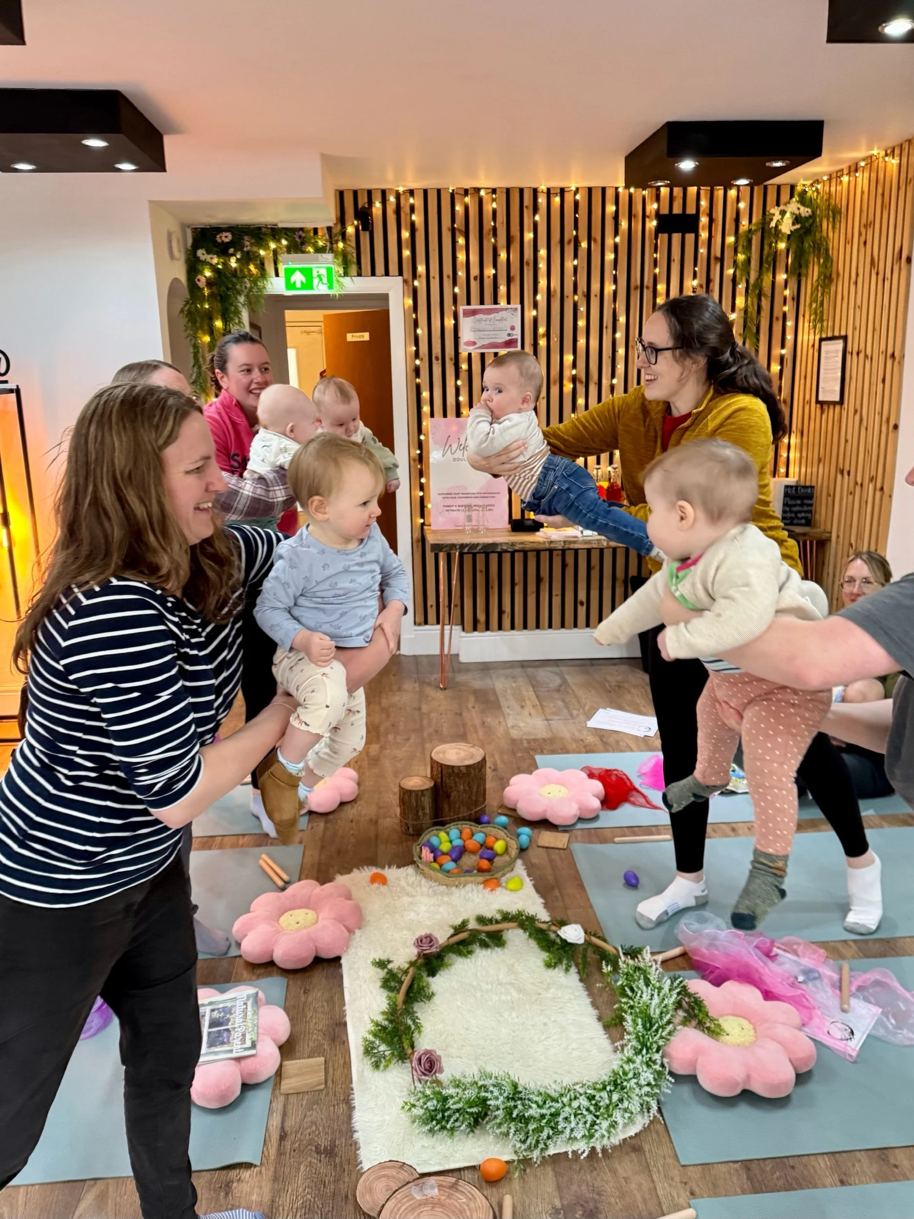 Mum and toddlers baby class