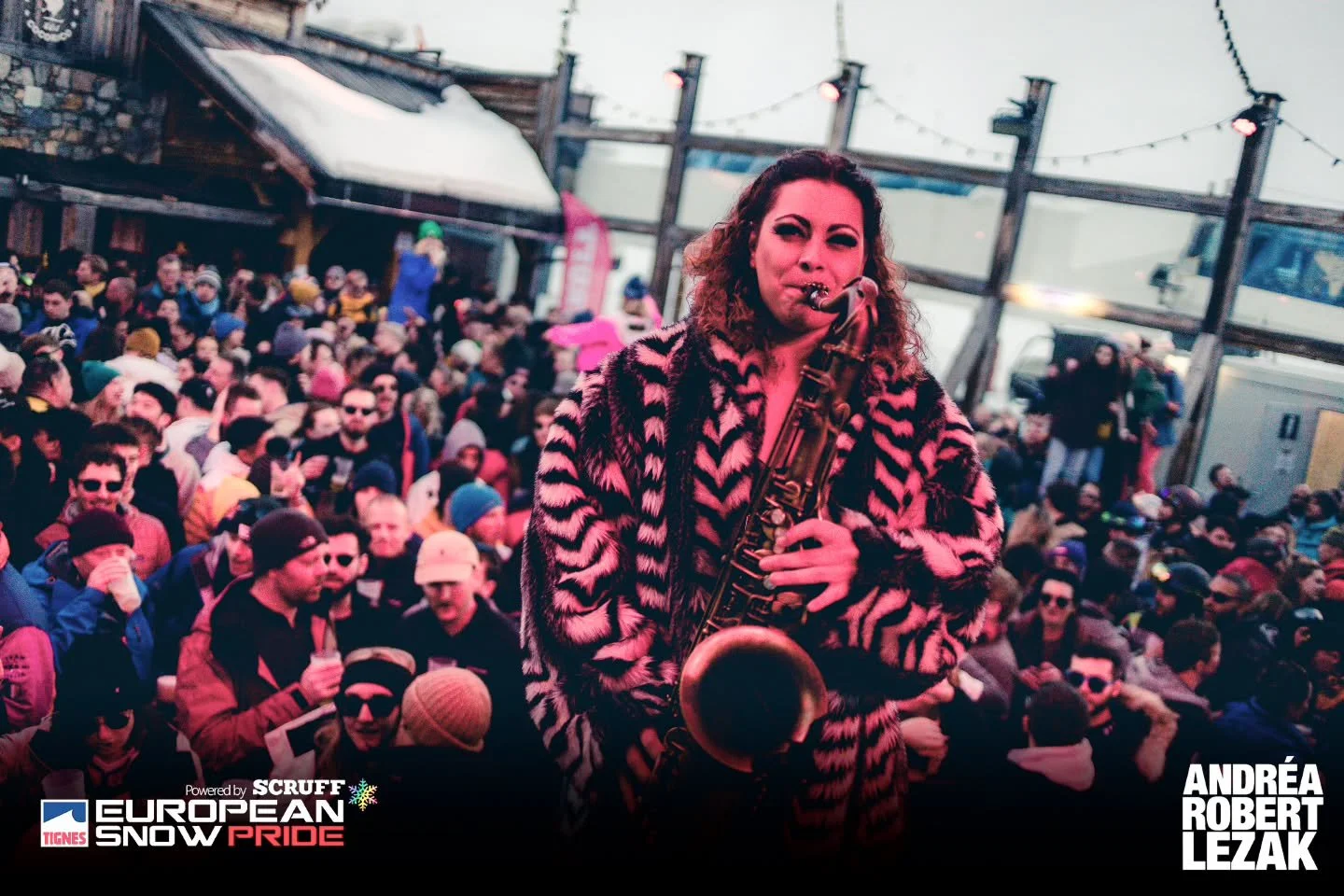 Mais quelle semaine &agrave; Tignes ! &Agrave; peine termin&eacute;e, je meurs d'impatience d'y retourner, de vous retrouver, de retrouver tous ces superbes artistes avec lesquels j'ai eu la joie de collaborer. 😍🎷 @europeansnowpride @cocorico_tigne