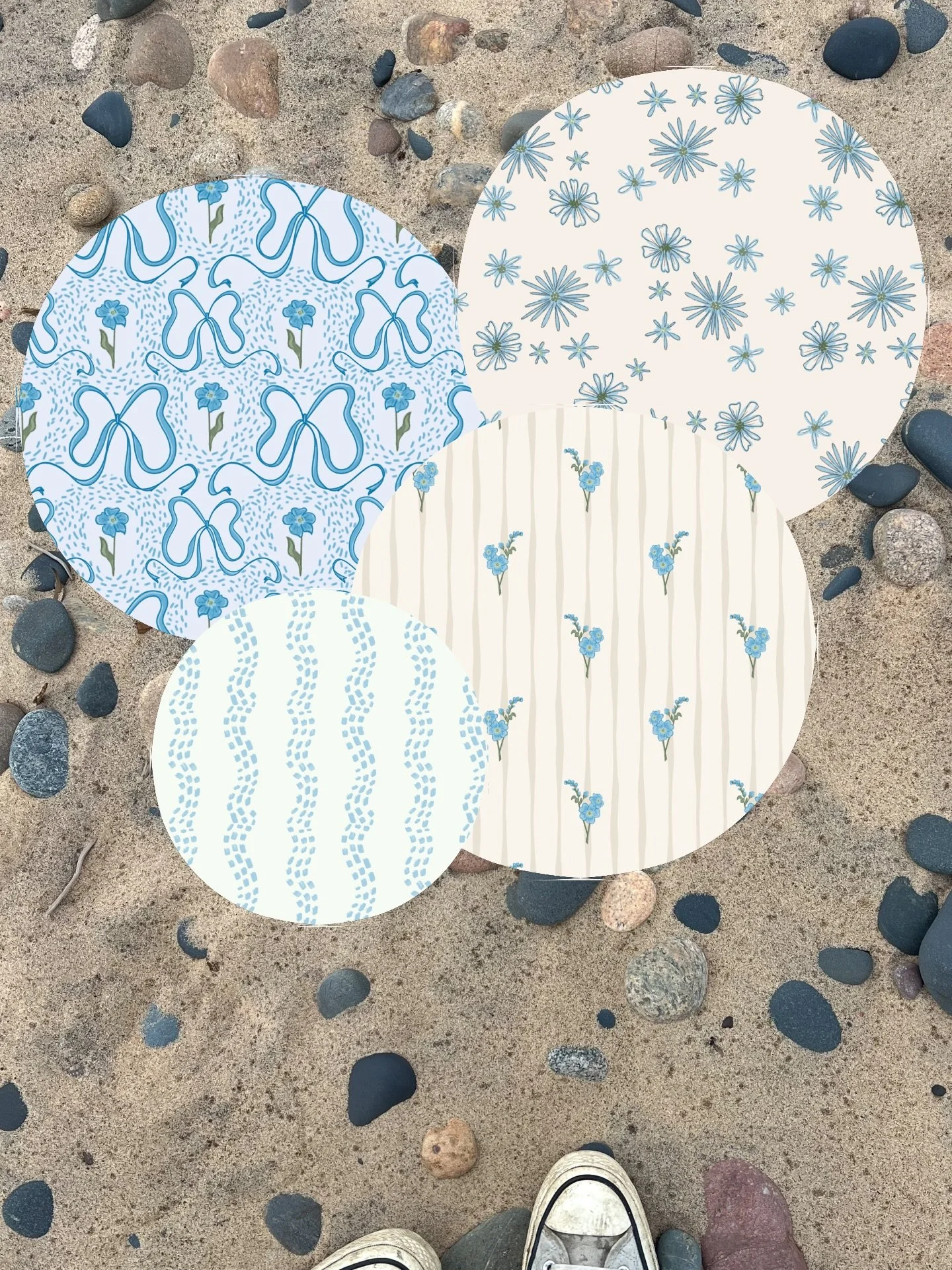 Forget me not pattern collection 🦋