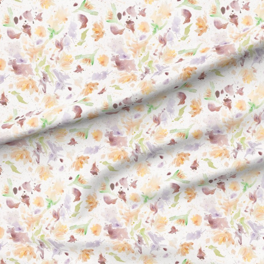 flora pattern spoonflower