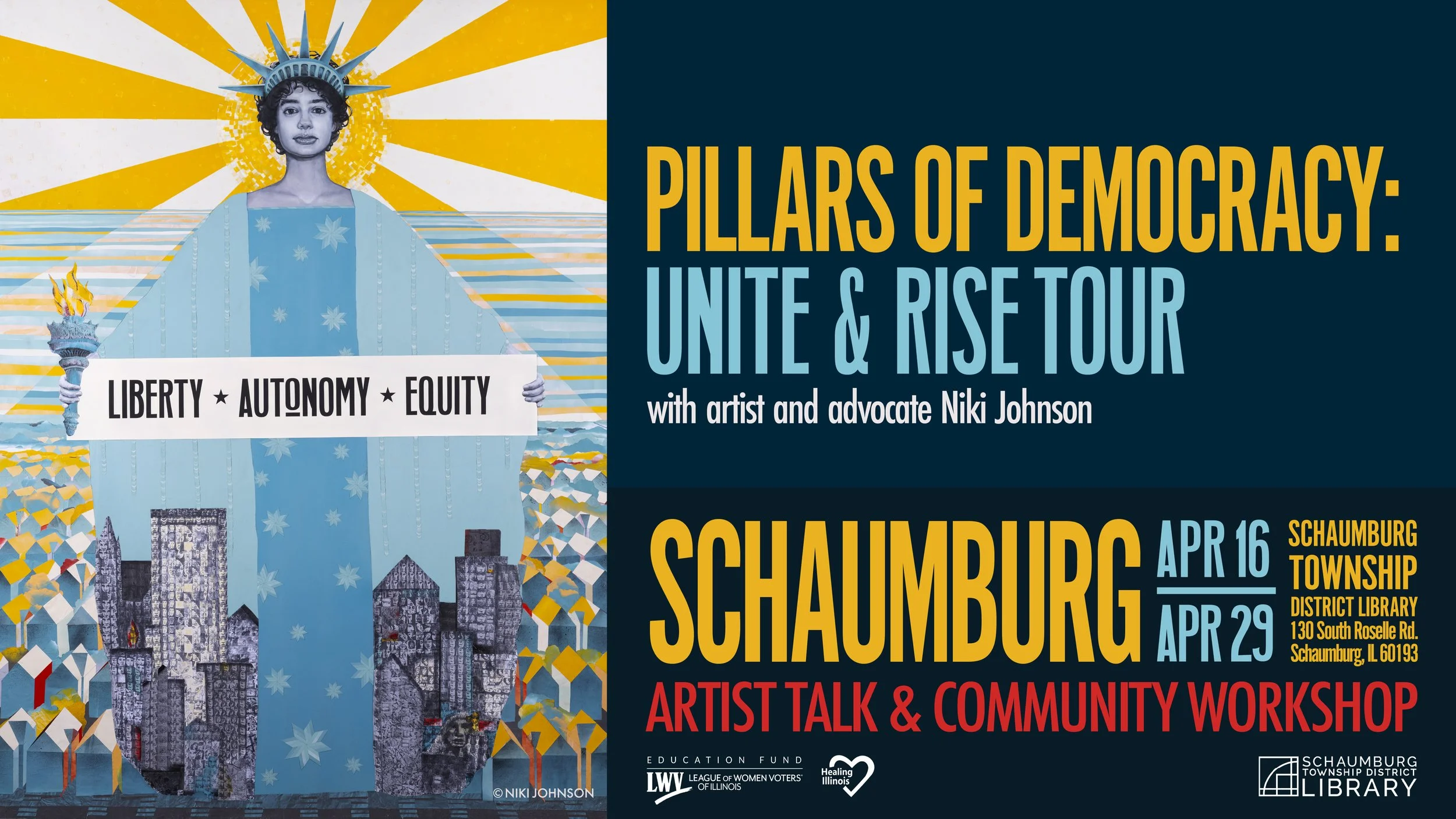Pillars of democracy: unite &amp; rise tour - Schaumburg, il